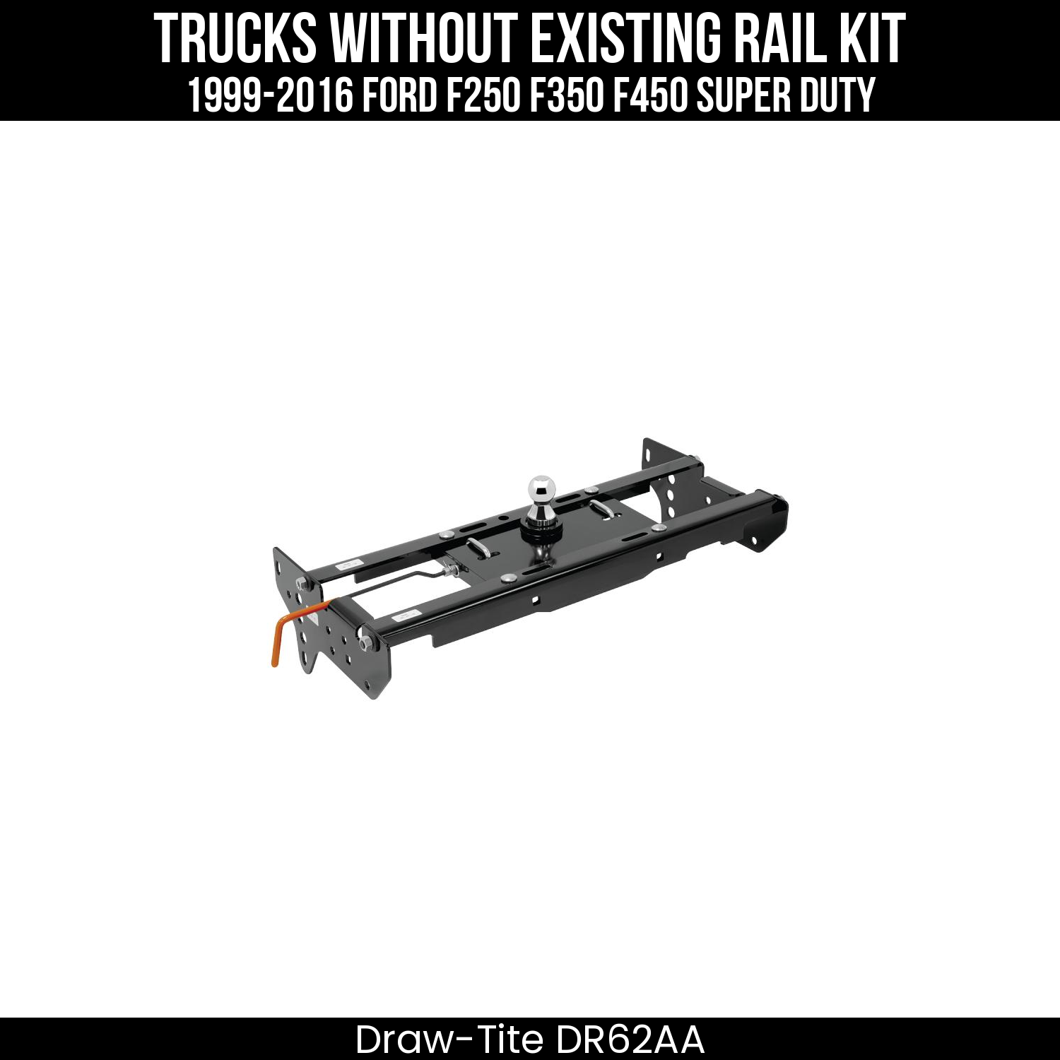 Gooseneck Rail Kit,Hide-A-Goose Gooseneck Hitch Head