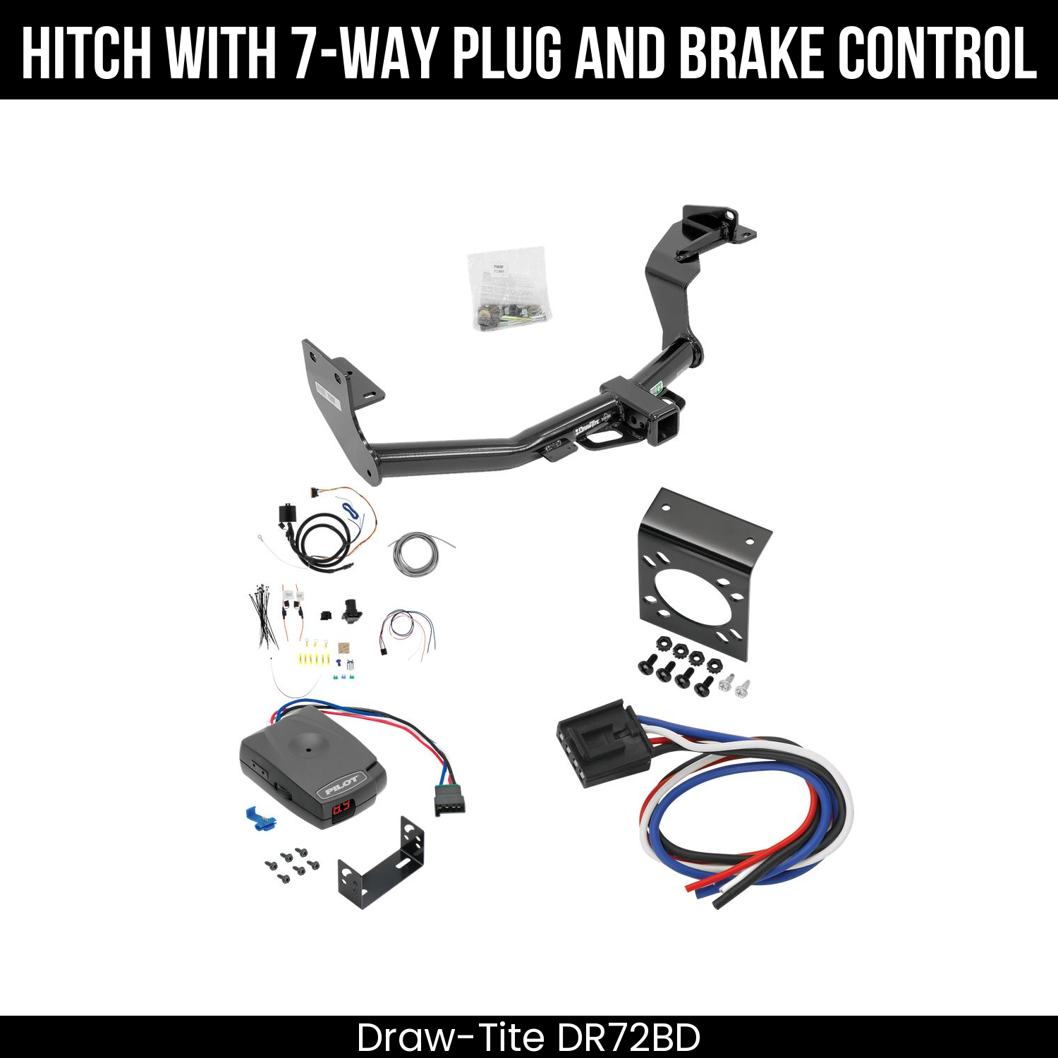 Trailer Hitch , 7-Way , Pro Series Pilot Brake Control