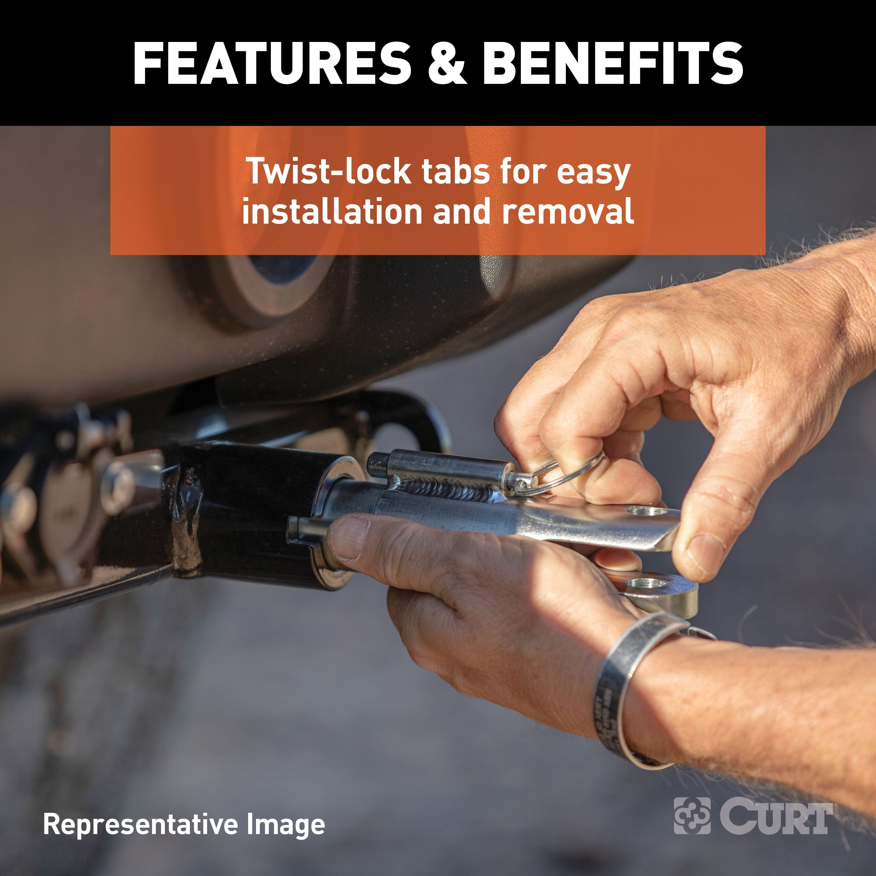 Tow Bar Base Plate Only