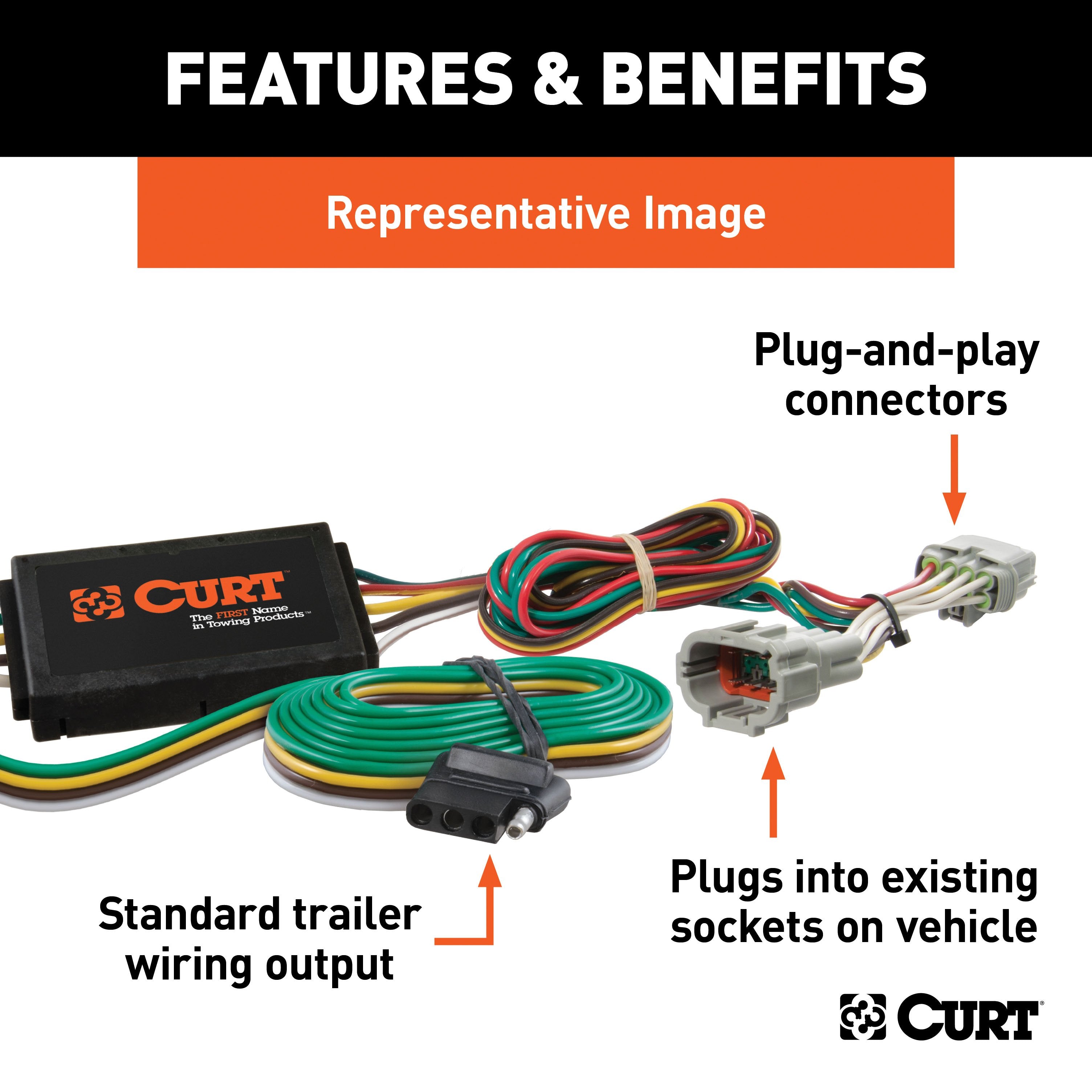 Trailer Hitch , 7-Way , Spectrum Brake Control
