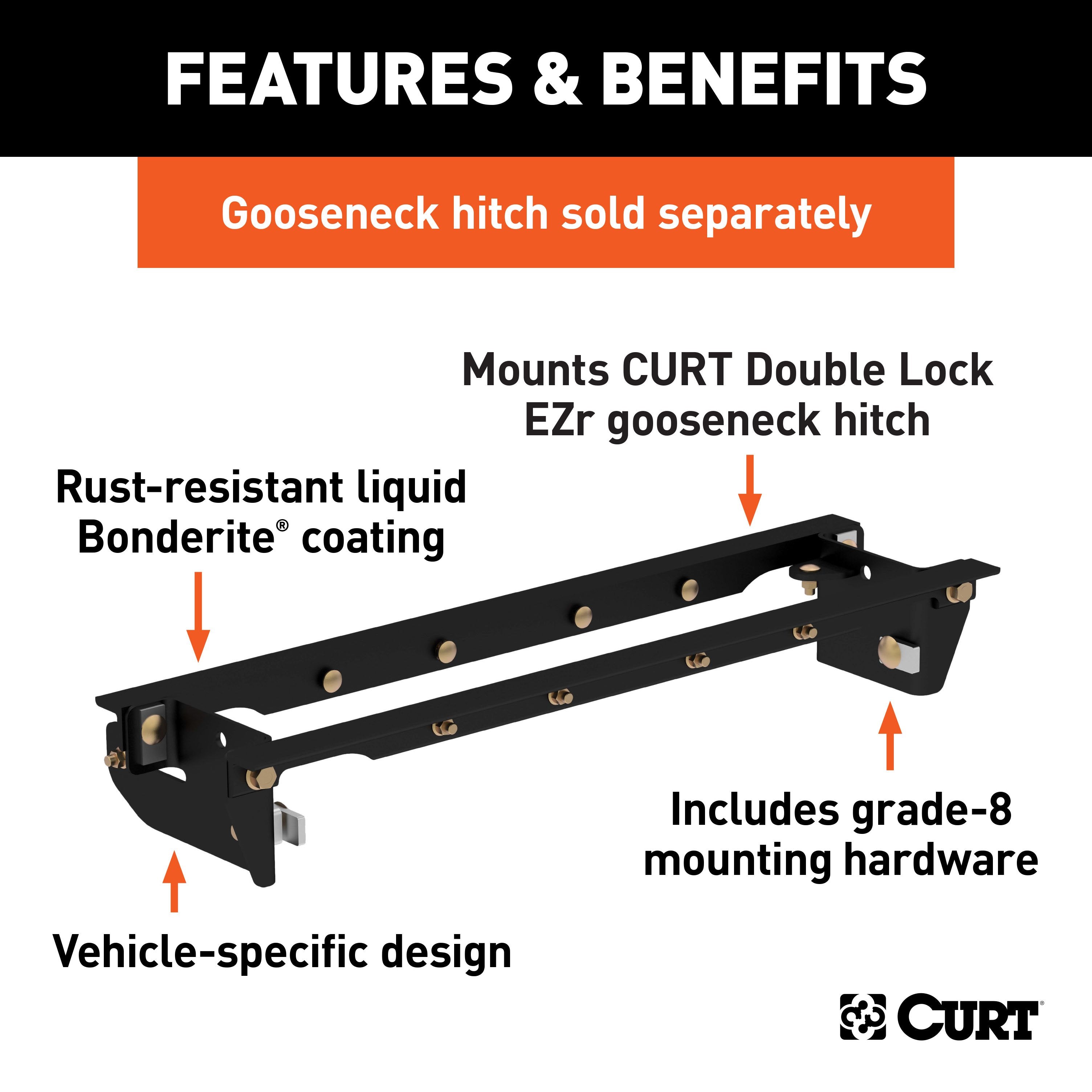 Double Lock EZr Gooseneck Install Brackets