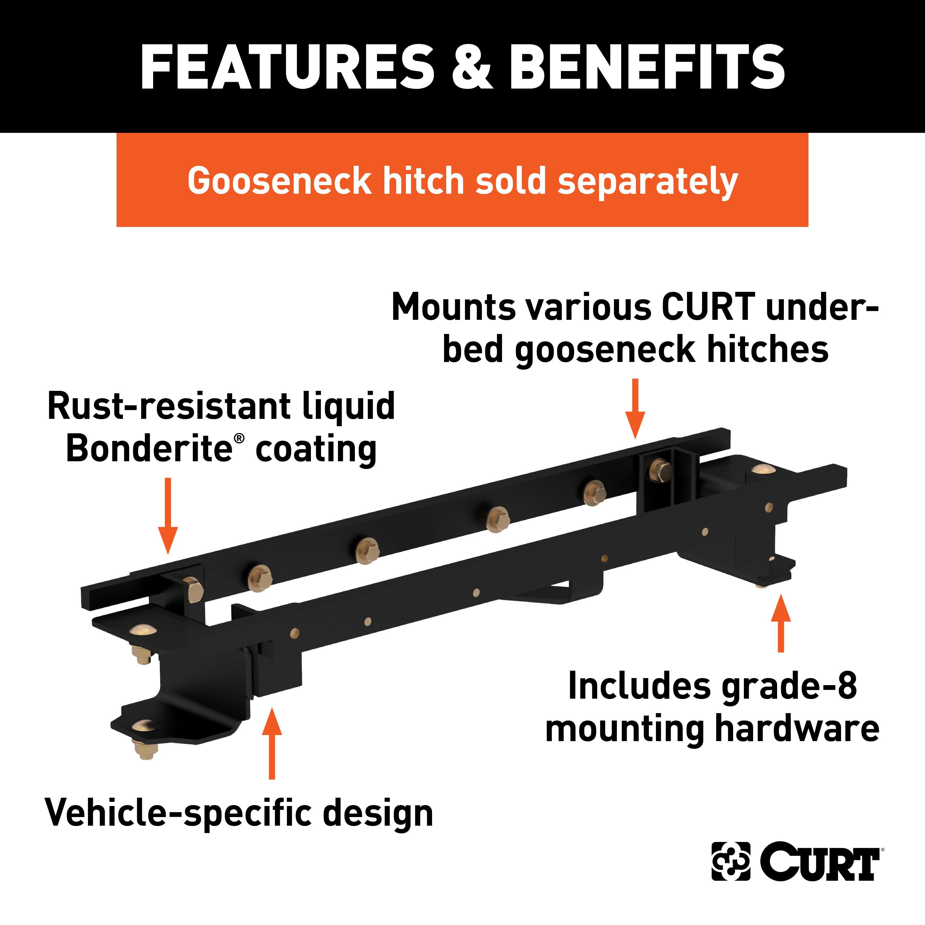 Double Lock Gooseneck Install Brackets
