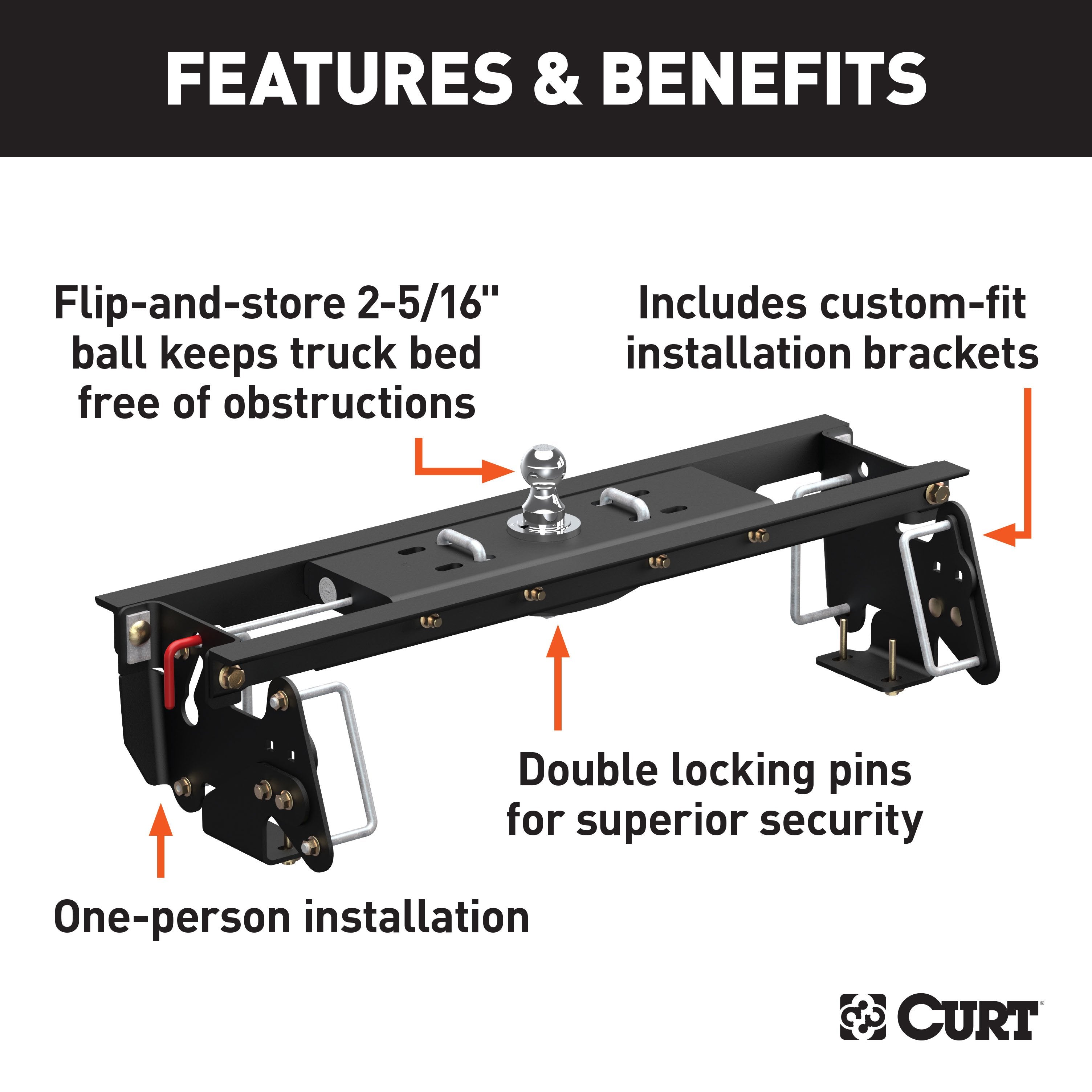 Double Lock EZr Gooseneck Hitch,Double Lock EZr Gooseneck Install Brackets,X5 Gooseneck-5th Wheel Adapter,A16 5th Wheel Hitch Head,Replacement 5th Wheel Legs