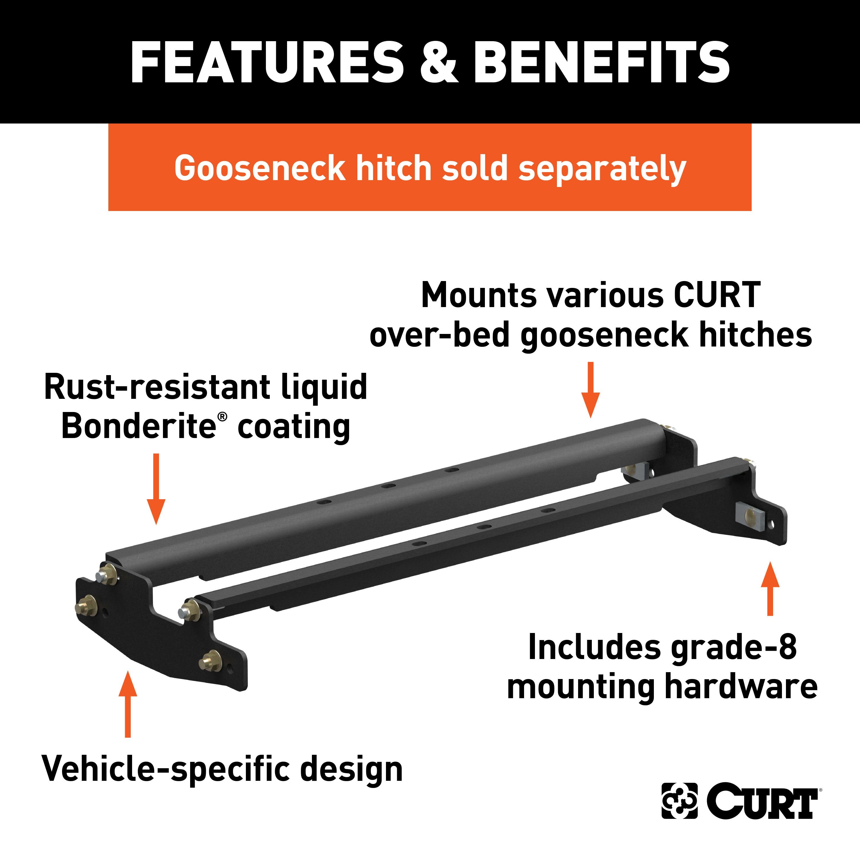 Over-Bed Gooseneck Install Brackets