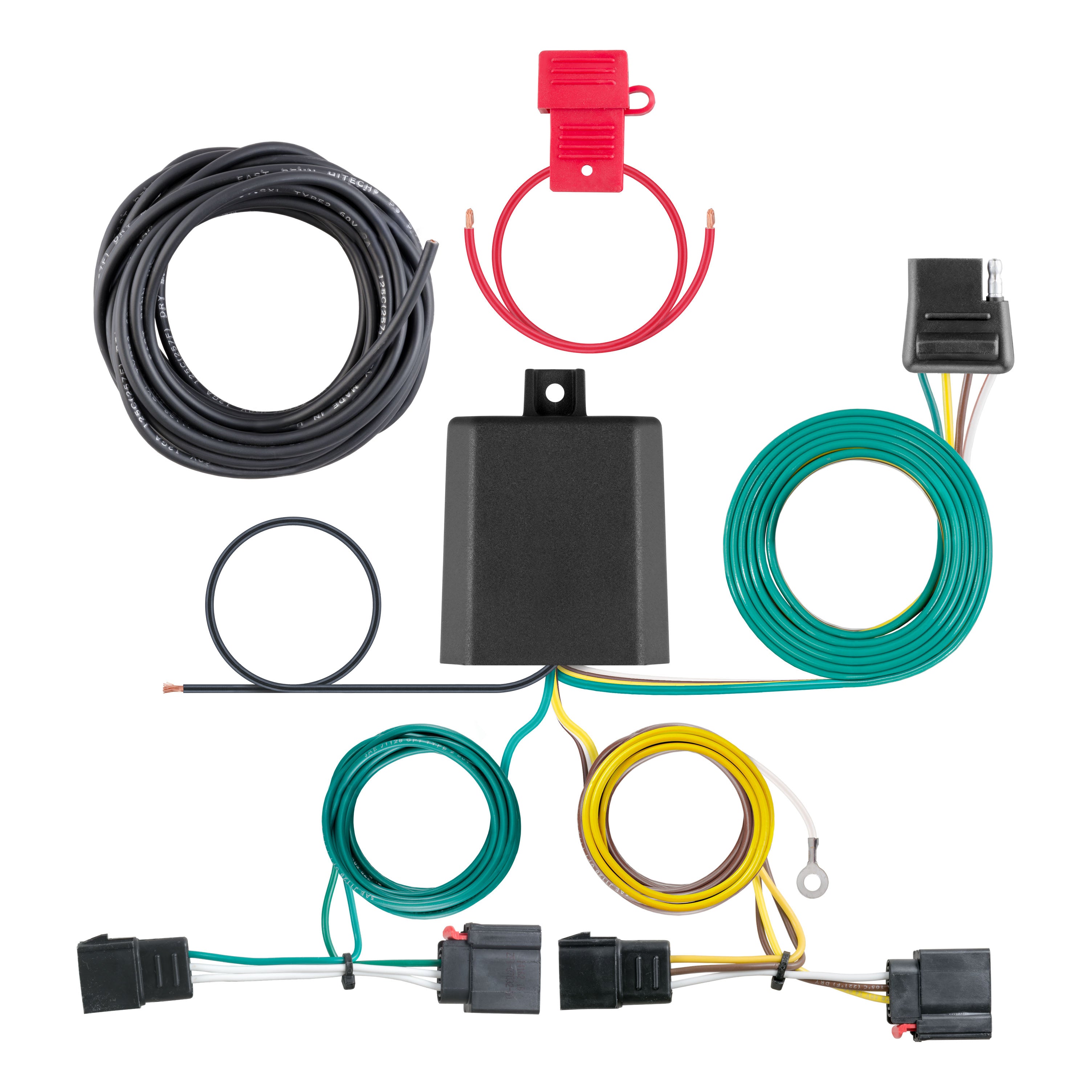 Trailer Wiring 4-Flat Plug Only
