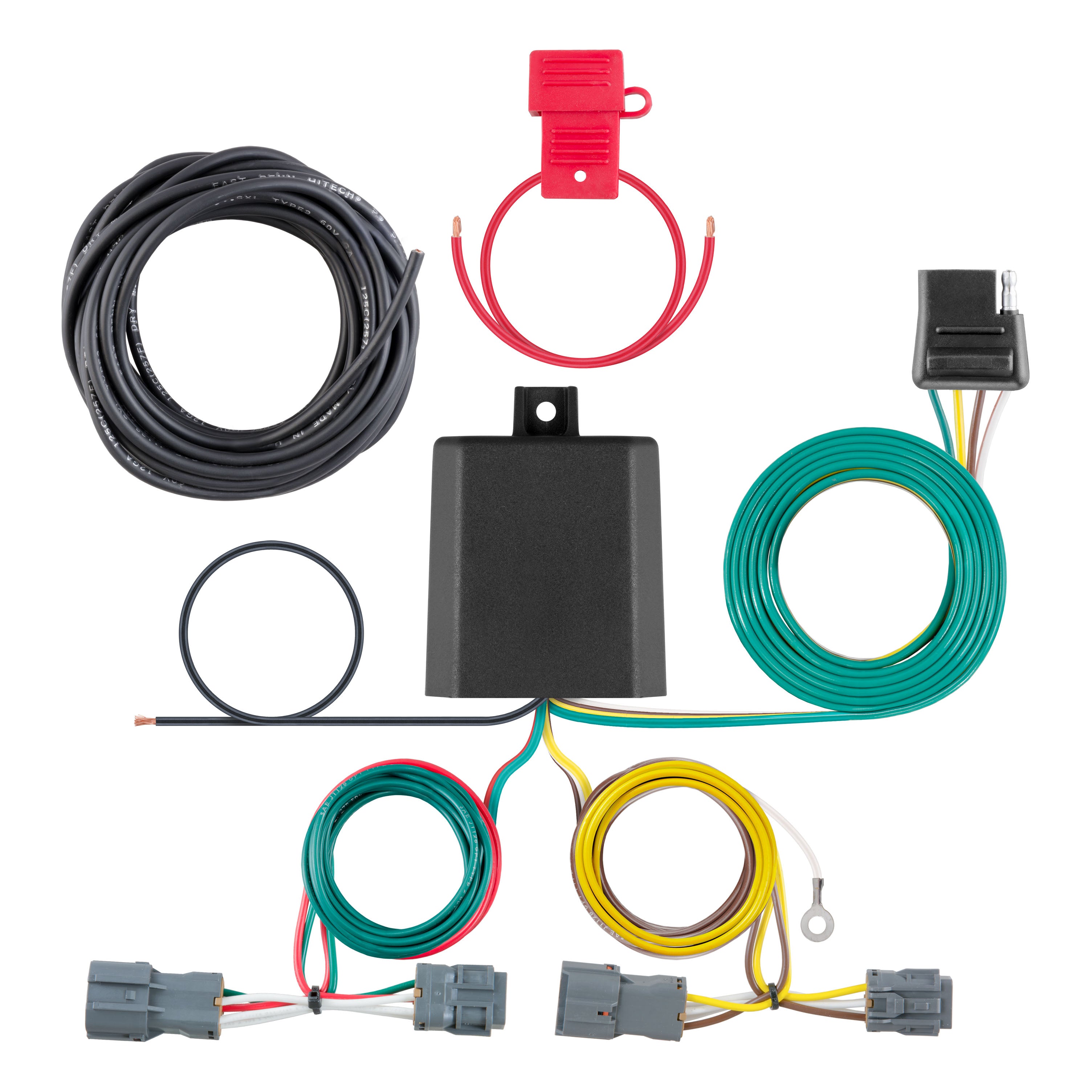Trailer Wiring 4-Flat Plug Only
