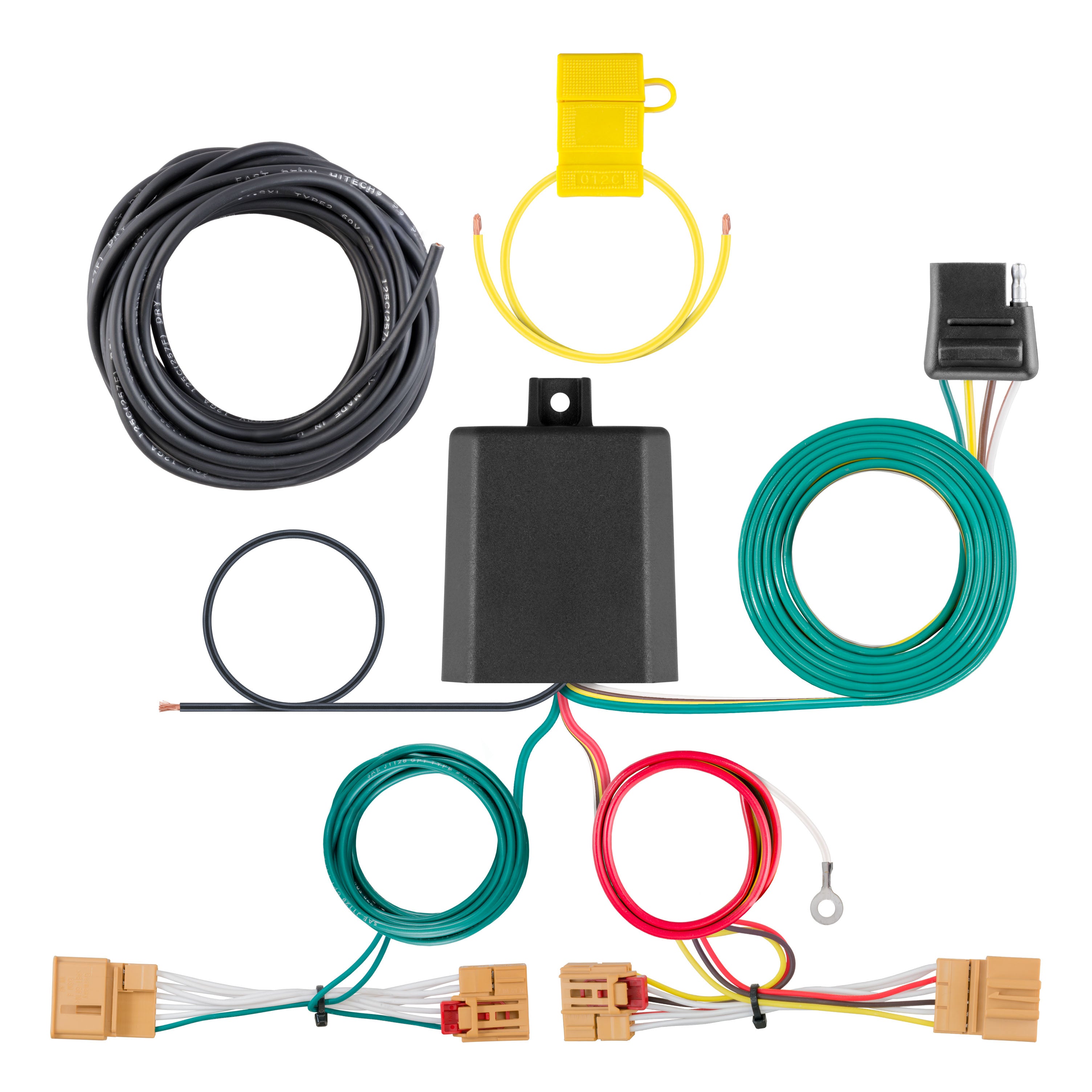 Trailer Wiring 4-Flat Plug Only