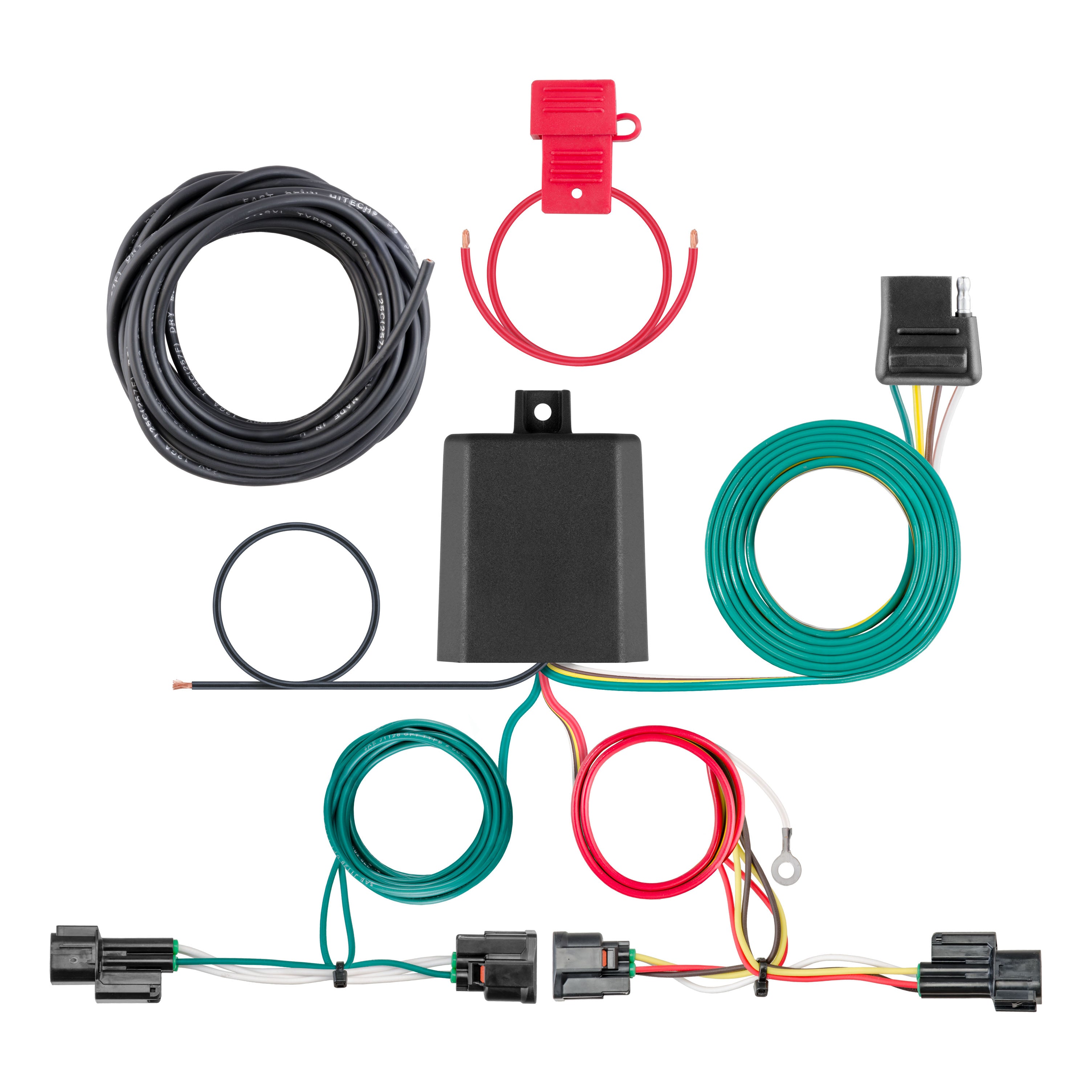 Trailer Wiring 4-Flat Plug Only