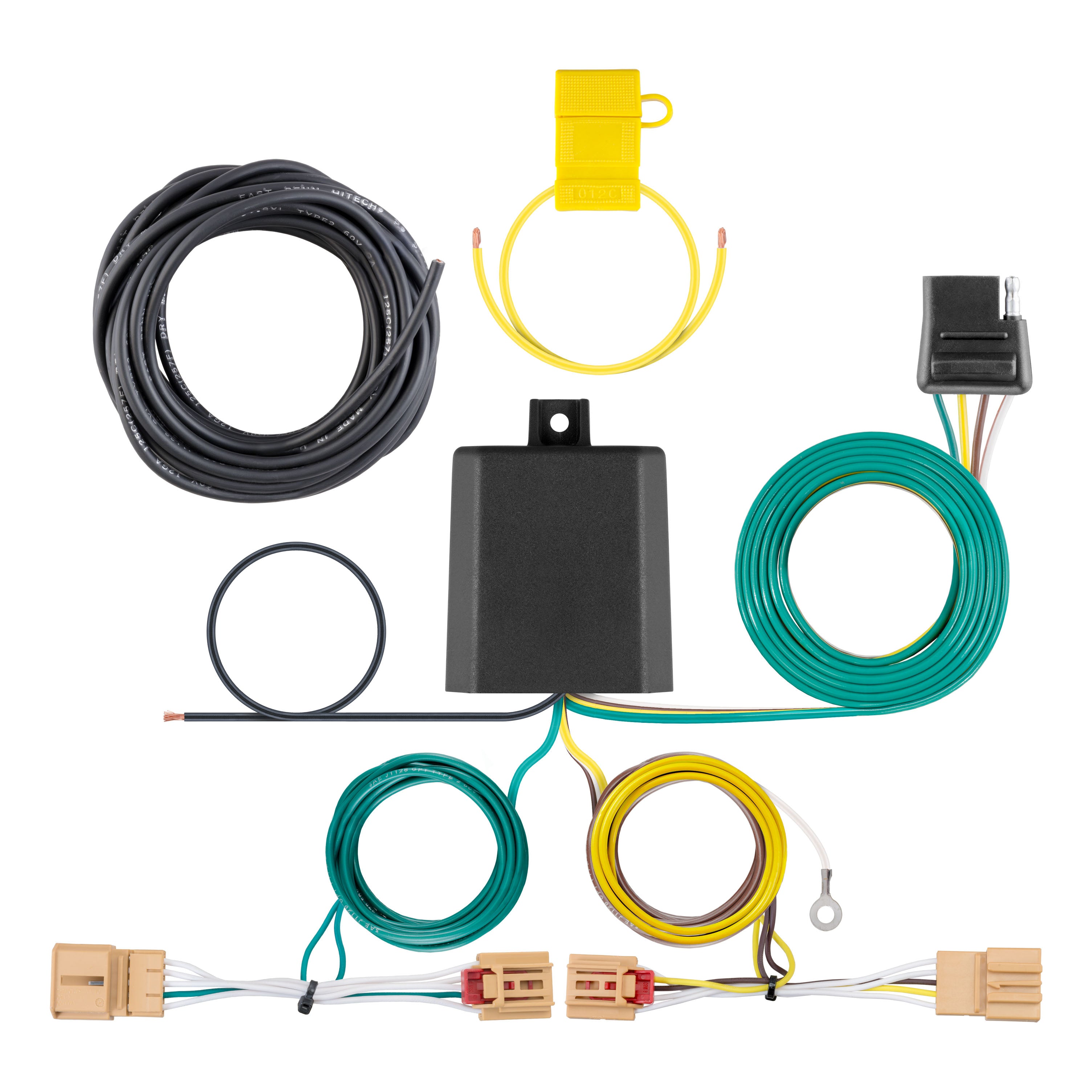Trailer Wiring 7-Way Plug w/ Bracket , TriFlex NEXT Brake Control