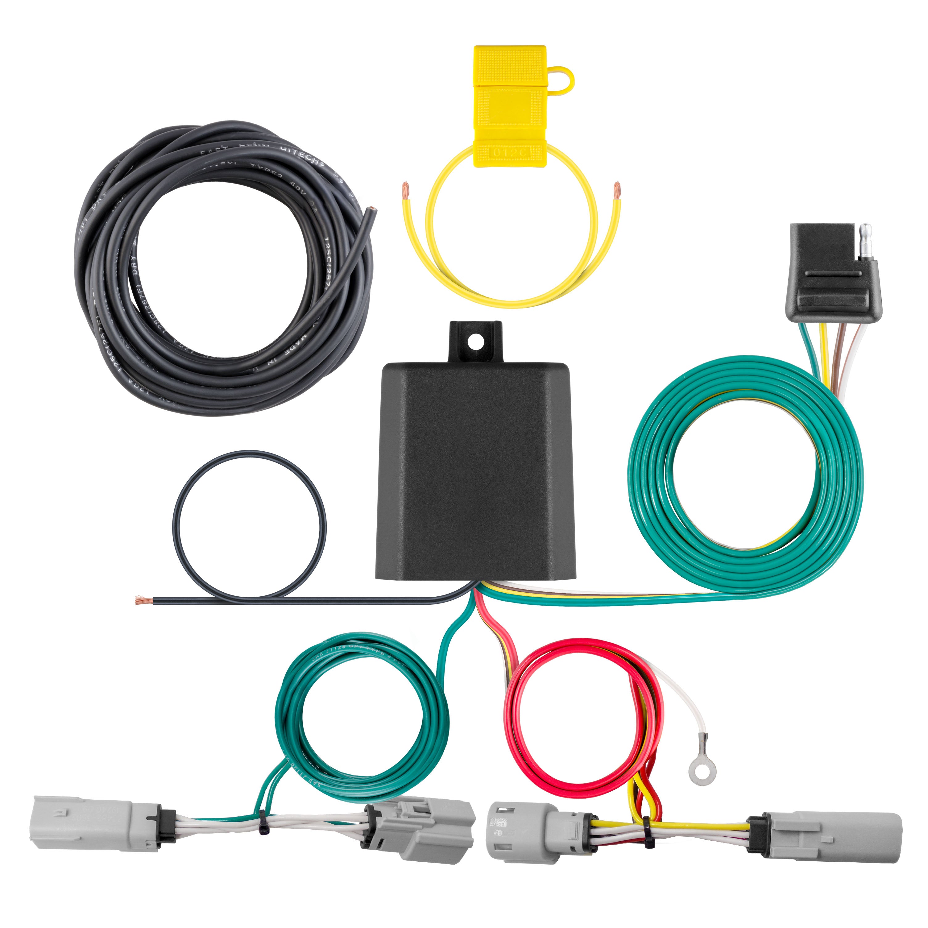 Trailer Wiring 7-Way Plug w/ Bracket , TriFlex NEXT Brake Control