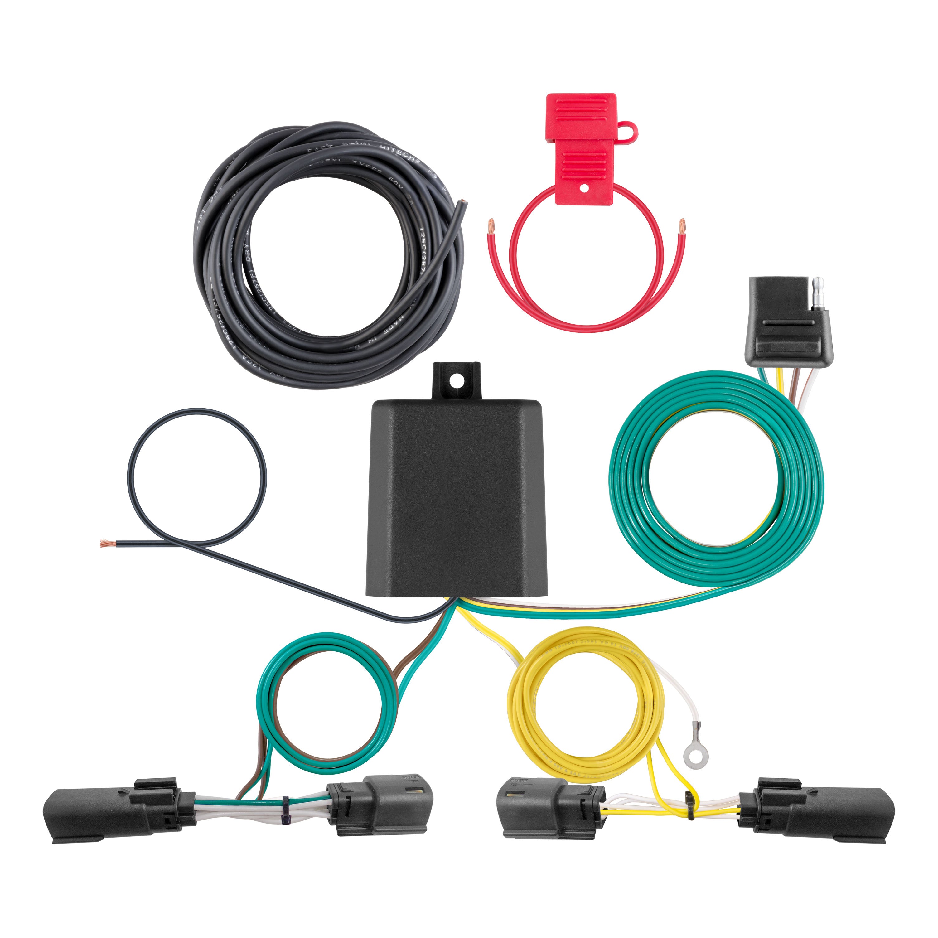 Trailer Wiring 5-Flat Plug w/ Bracket