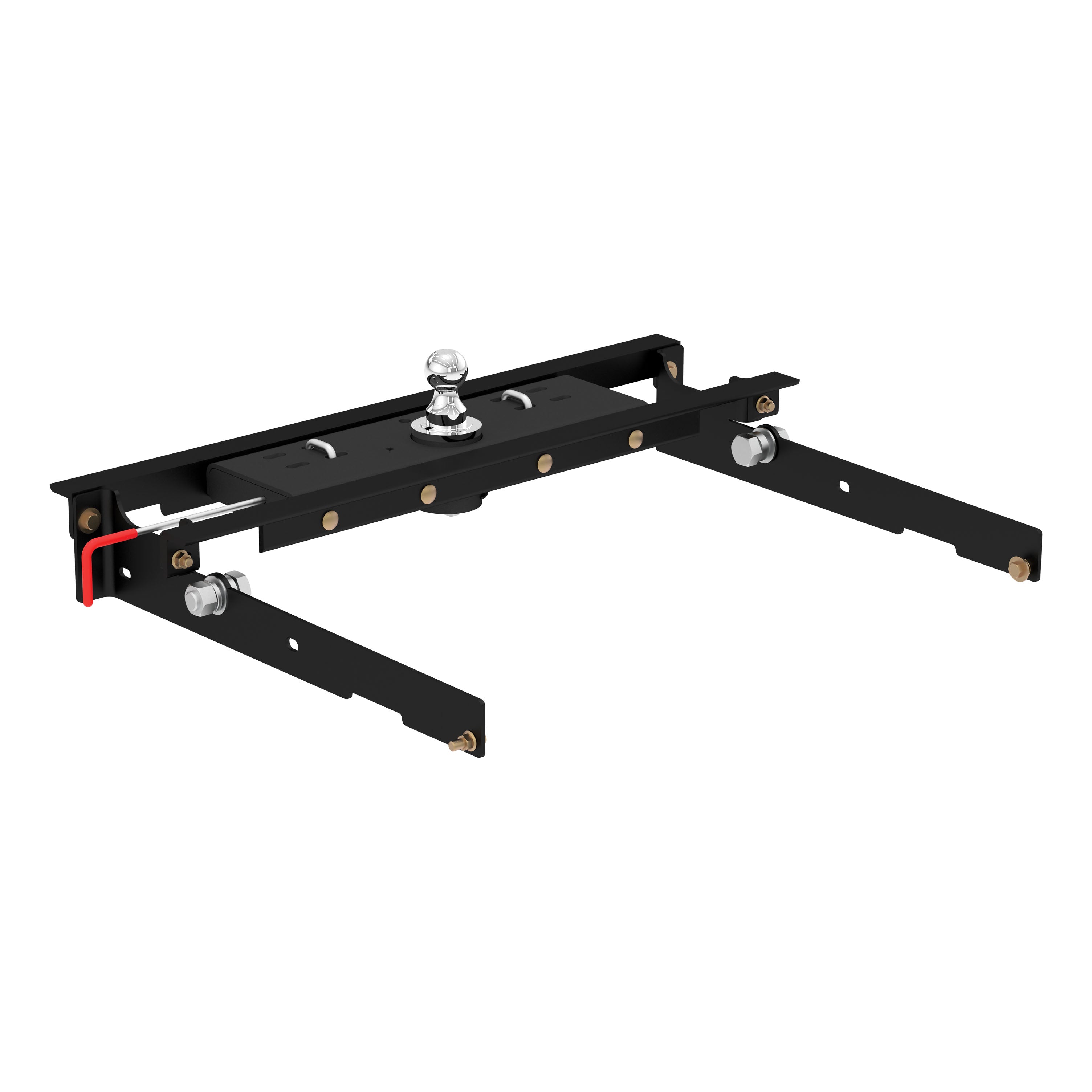 Under-Bed Gooseneck Install Brackets,Double Lock Gooseneck Hitch