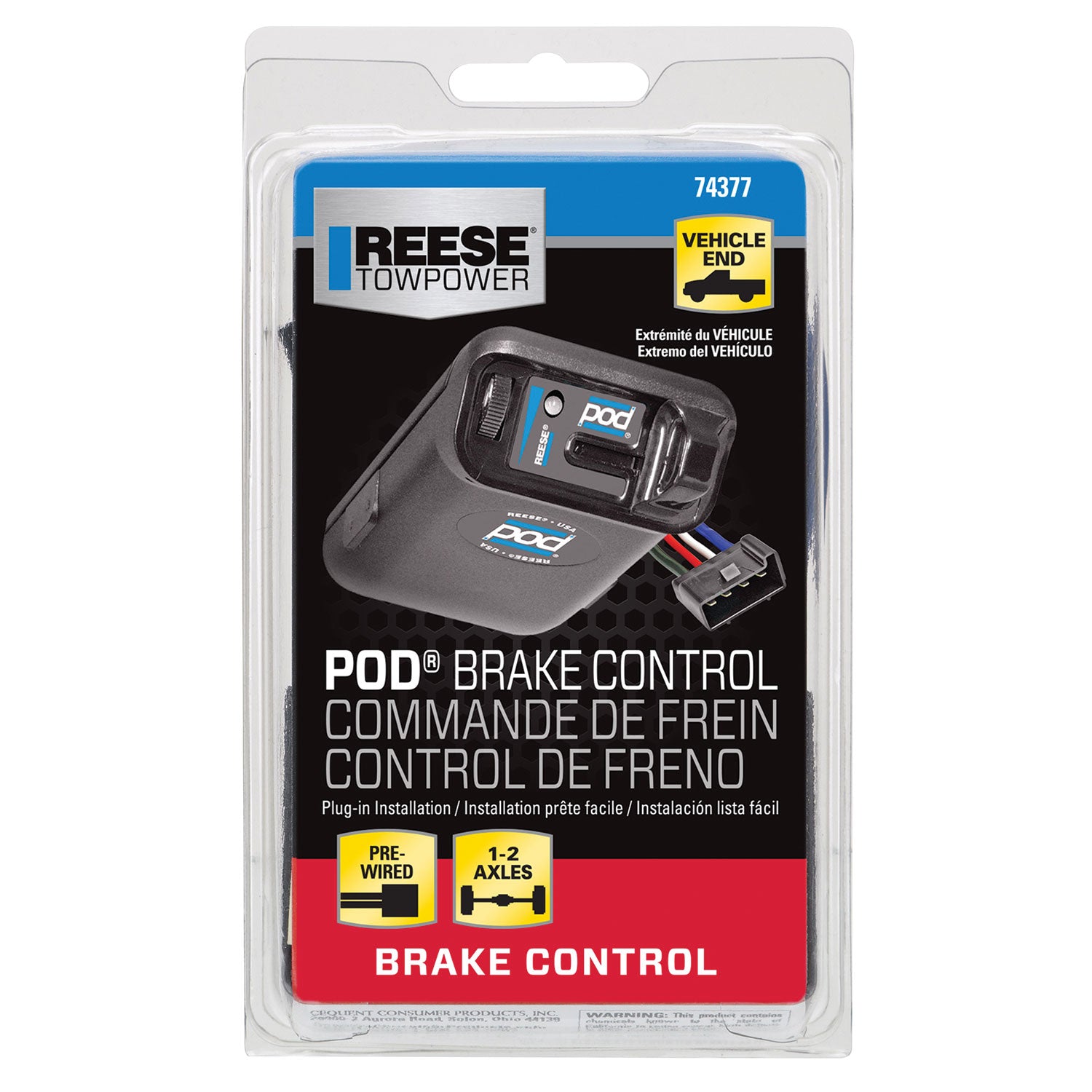 Trailer Hitch , 7-Way , Reese POD Brake Control
