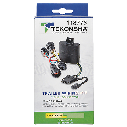 Trailer Wiring 4-Flat Plug Only