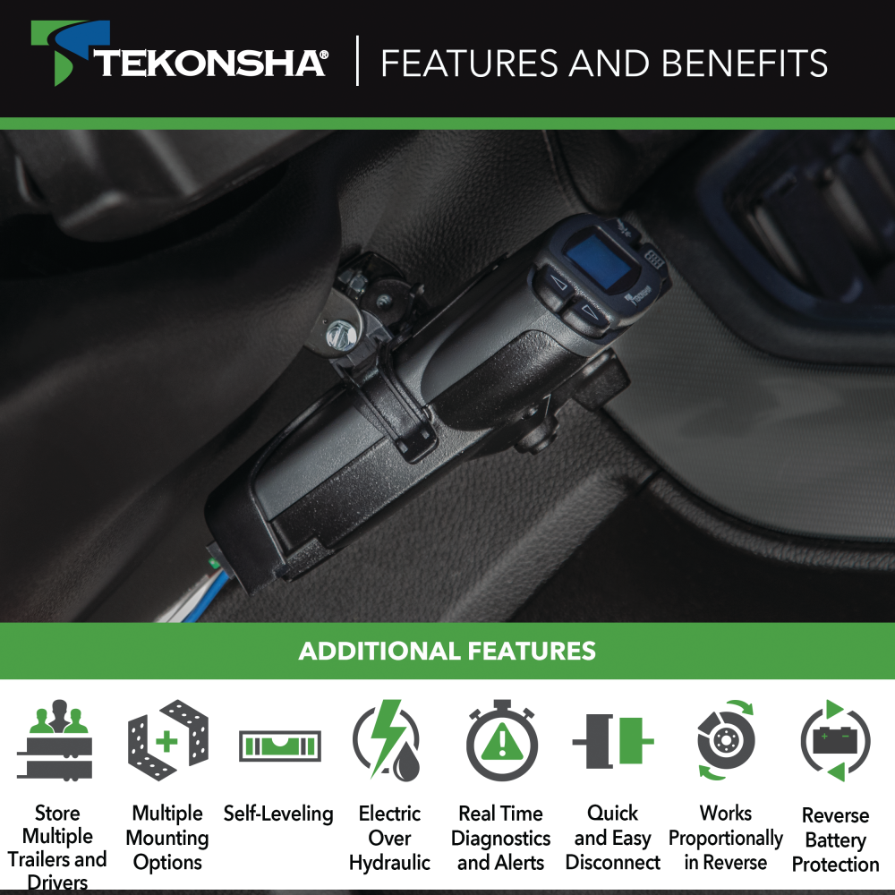 Tekonsha Prodigy P3 Brake Control , Plug Adapter