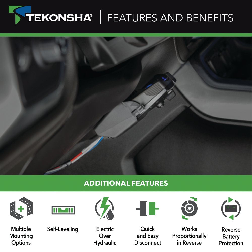 Trailer Hitch , 7-Way , Tekonsha Prodigy P2 Brake Control