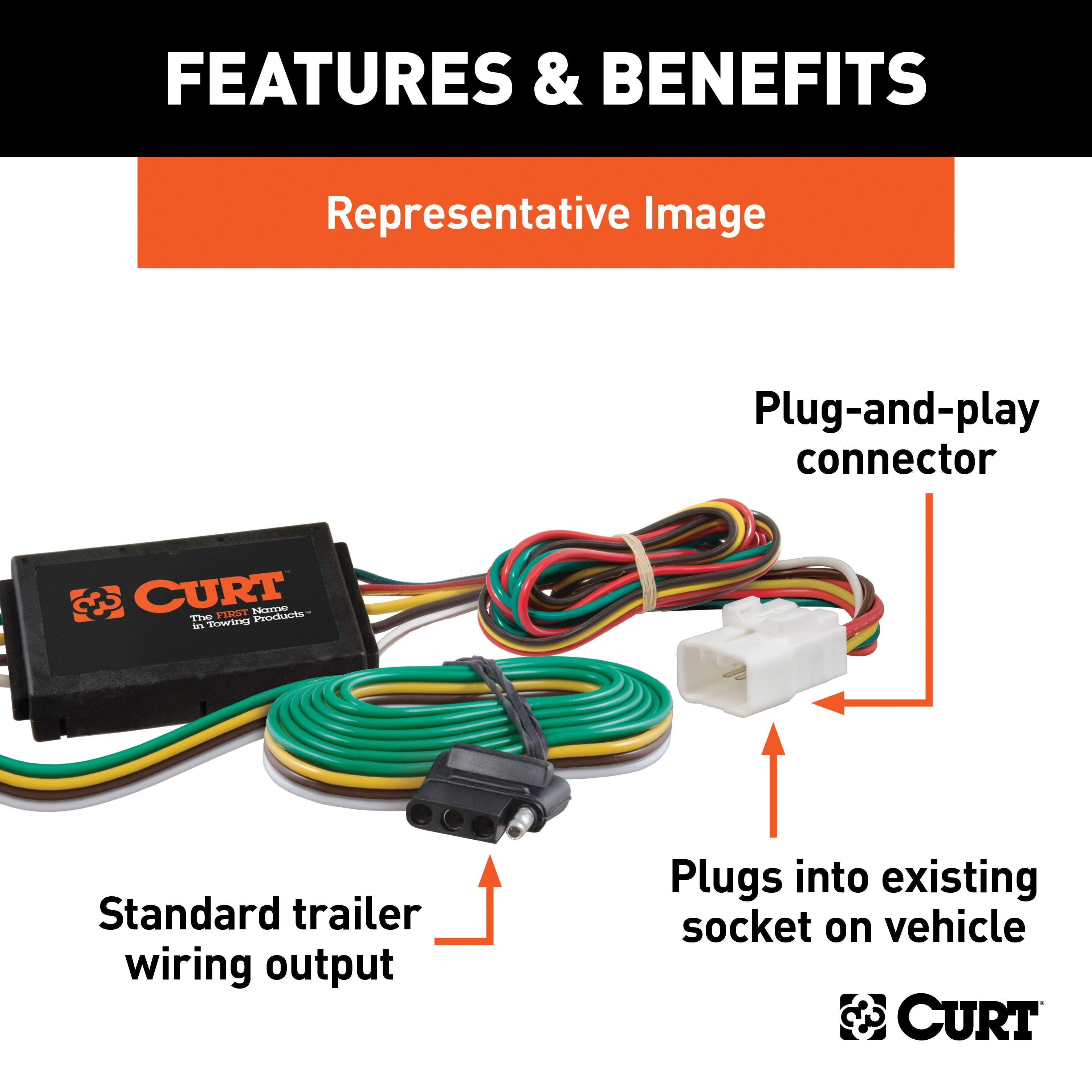 Trailer Hitch , 7-Way , Discovery Next Brake Control