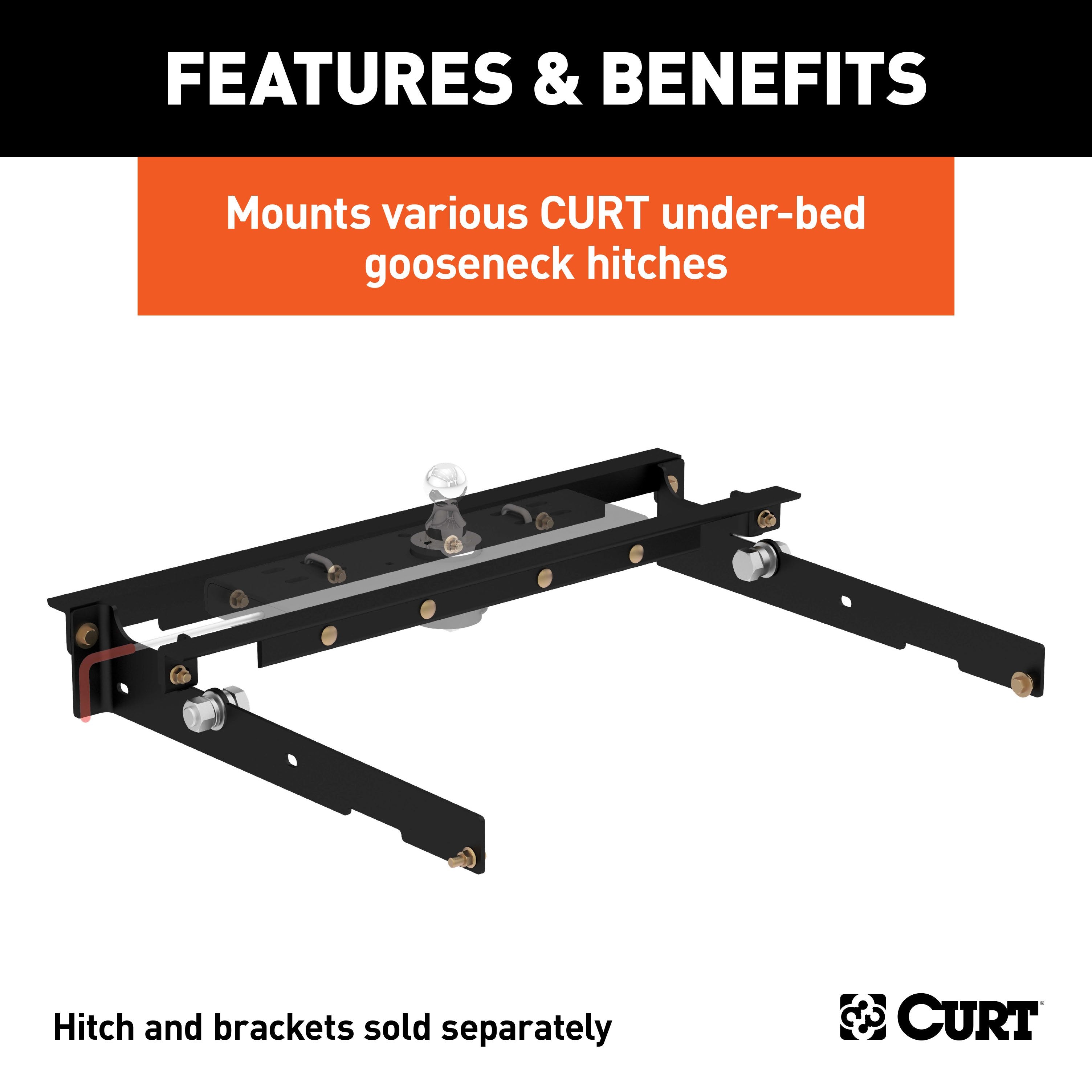 Under-Bed Gooseneck Install Brackets
