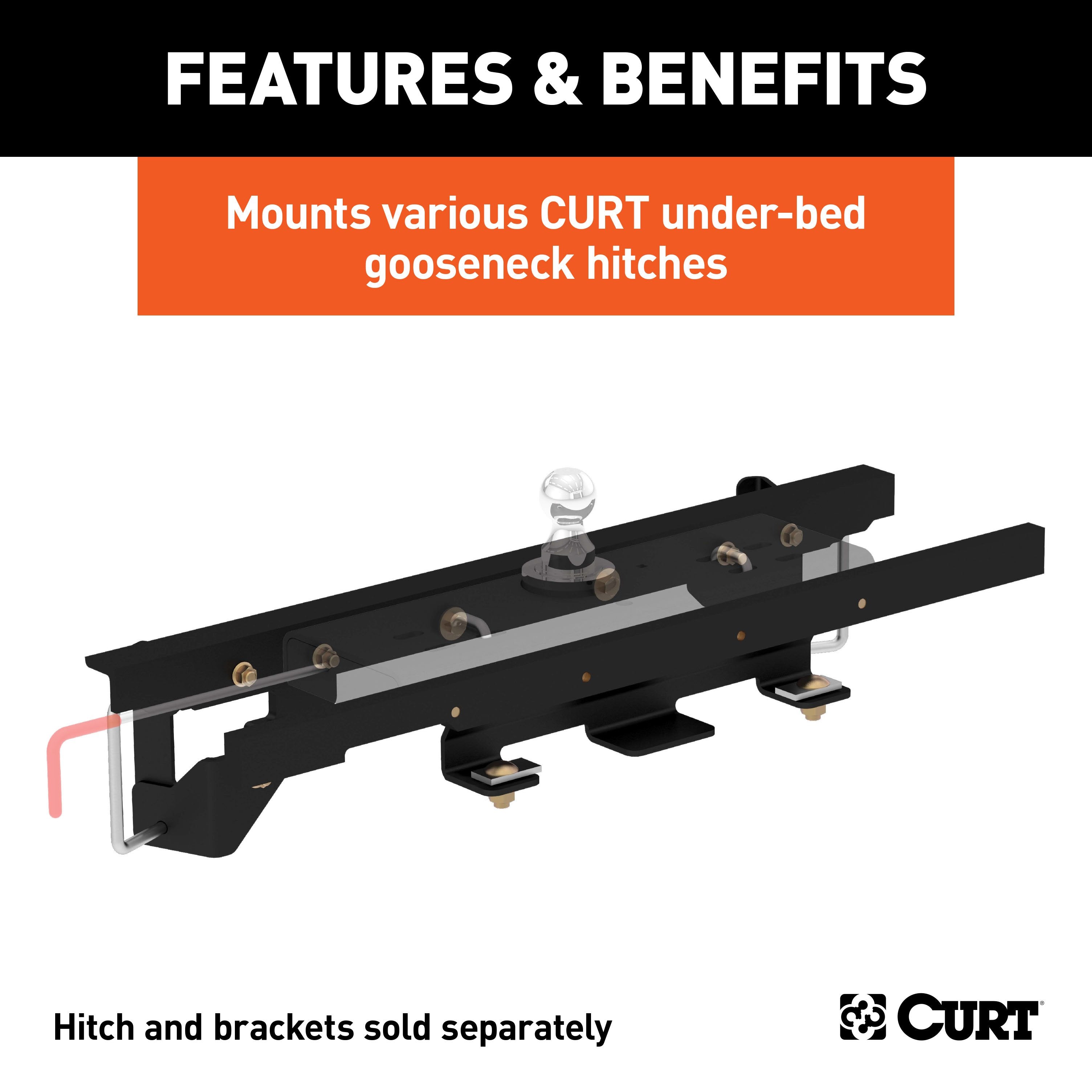 Double Lock Gooseneck Install Brackets