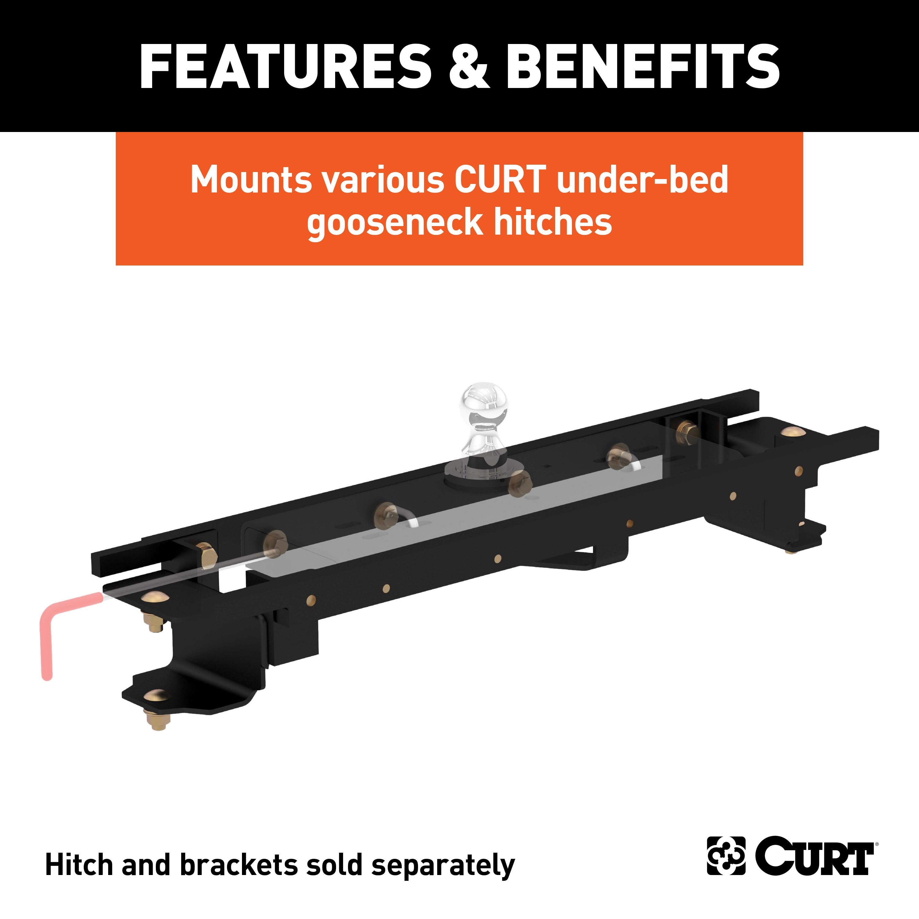 Double Lock Gooseneck Install Brackets