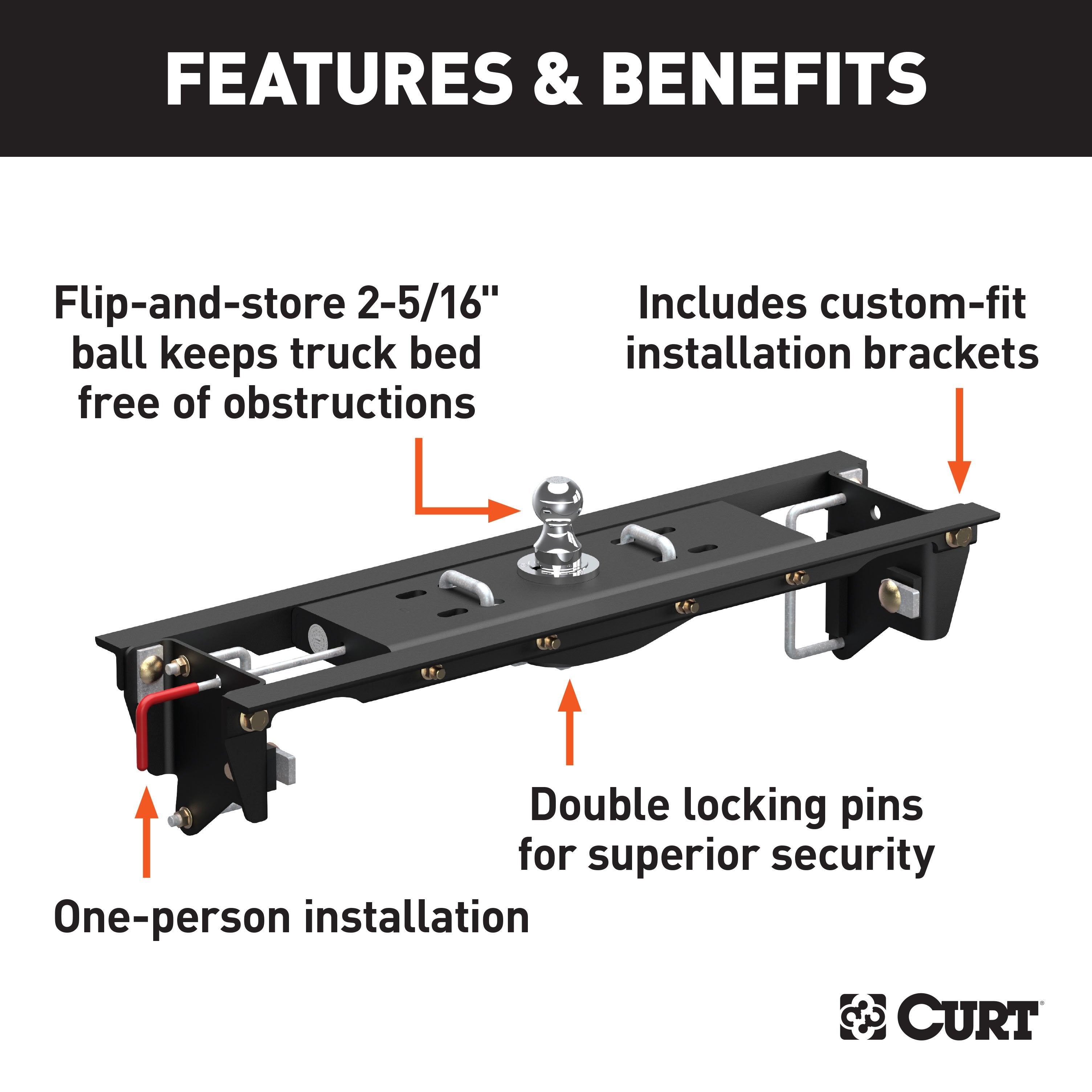 Double Lock EZr Gooseneck Hitch,Double Lock EZr Gooseneck Install Brackets,X5 Gooseneck-5th Wheel Adapter,S25 5th Wheel Slider 25K,Replacement 5th Wheel Legs,A25 5th Wheel Hitch Head