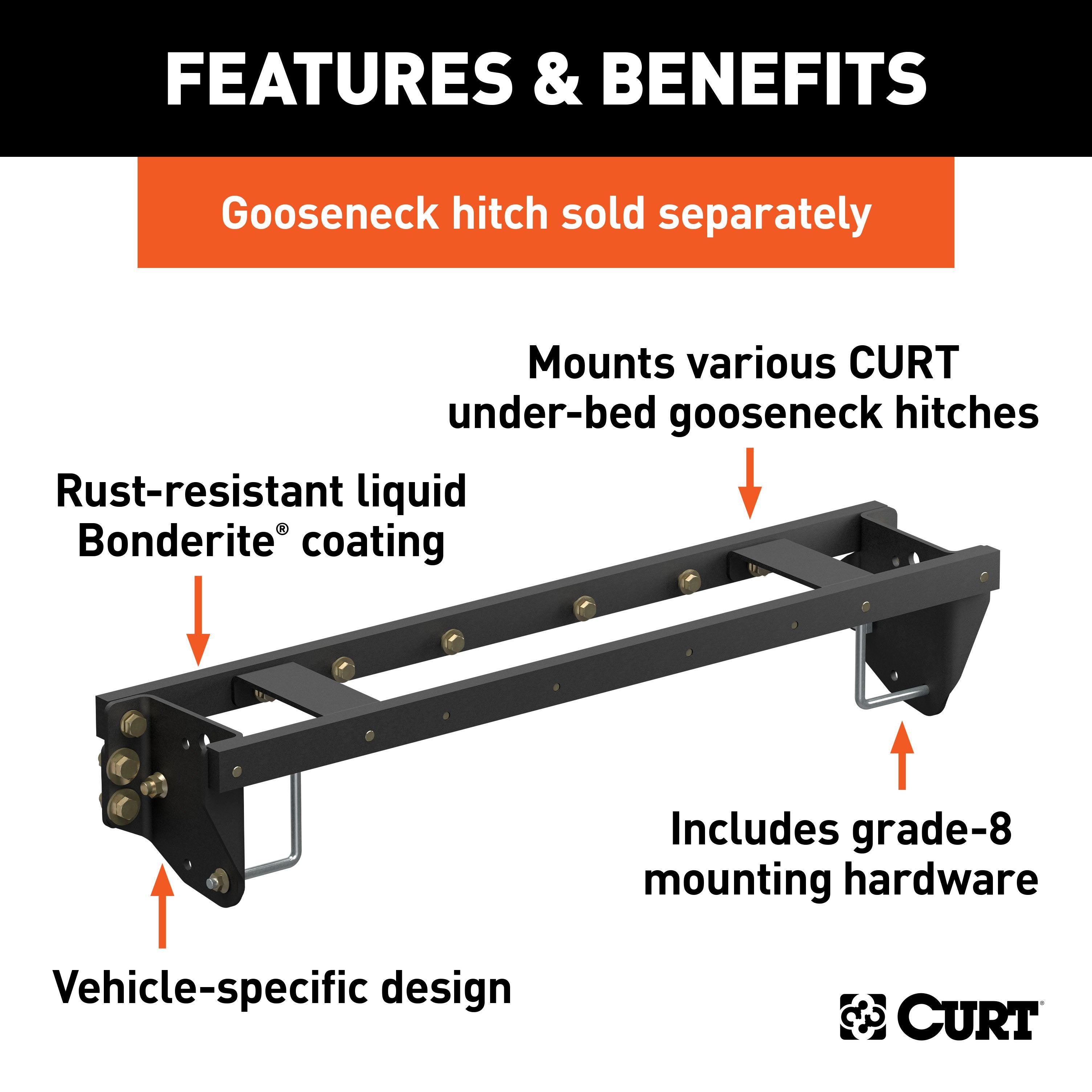 Double Lock EZr Gooseneck Install Brackets