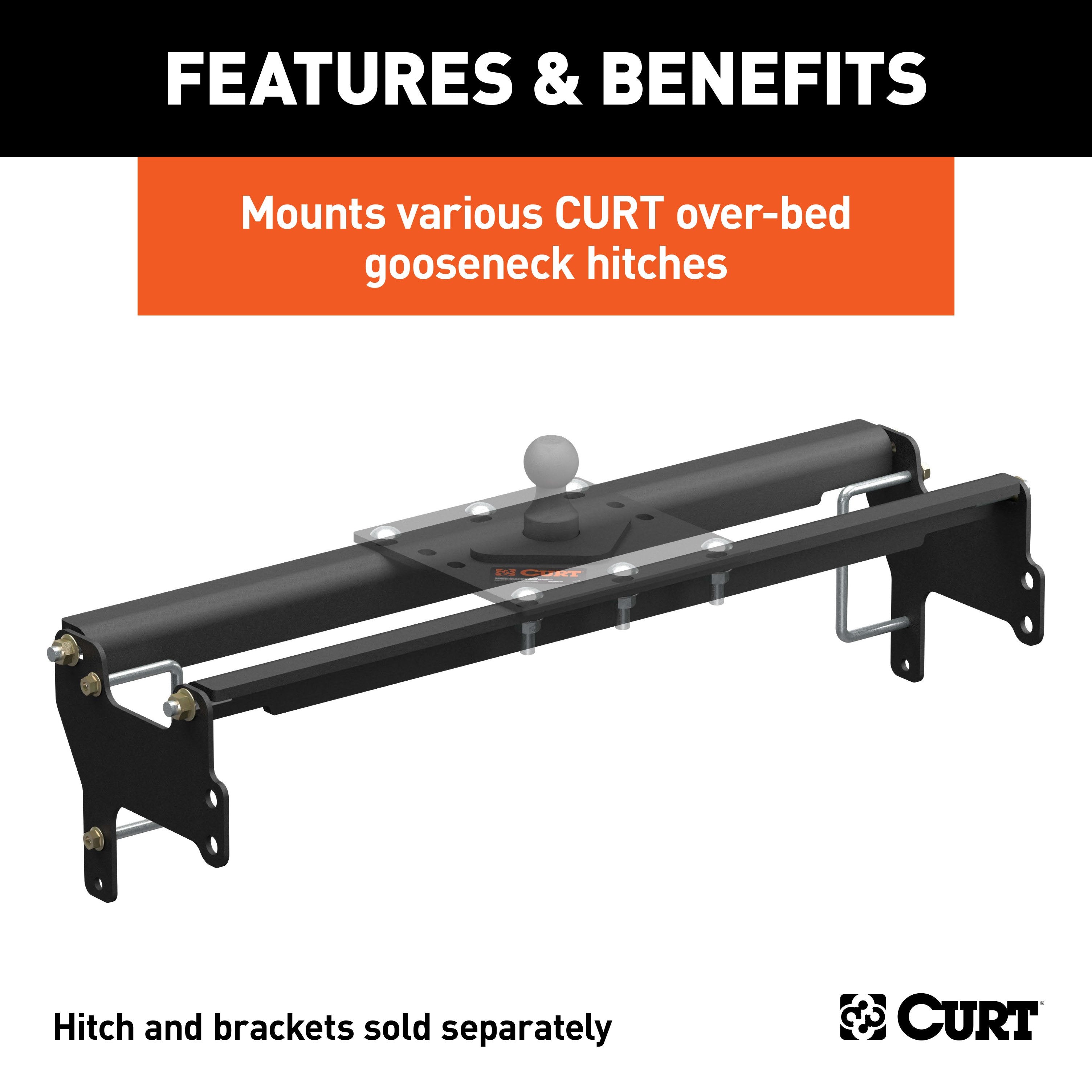 Over-Bed Gooseneck Install Brackets,Over-Bed Gooseneck Hitch