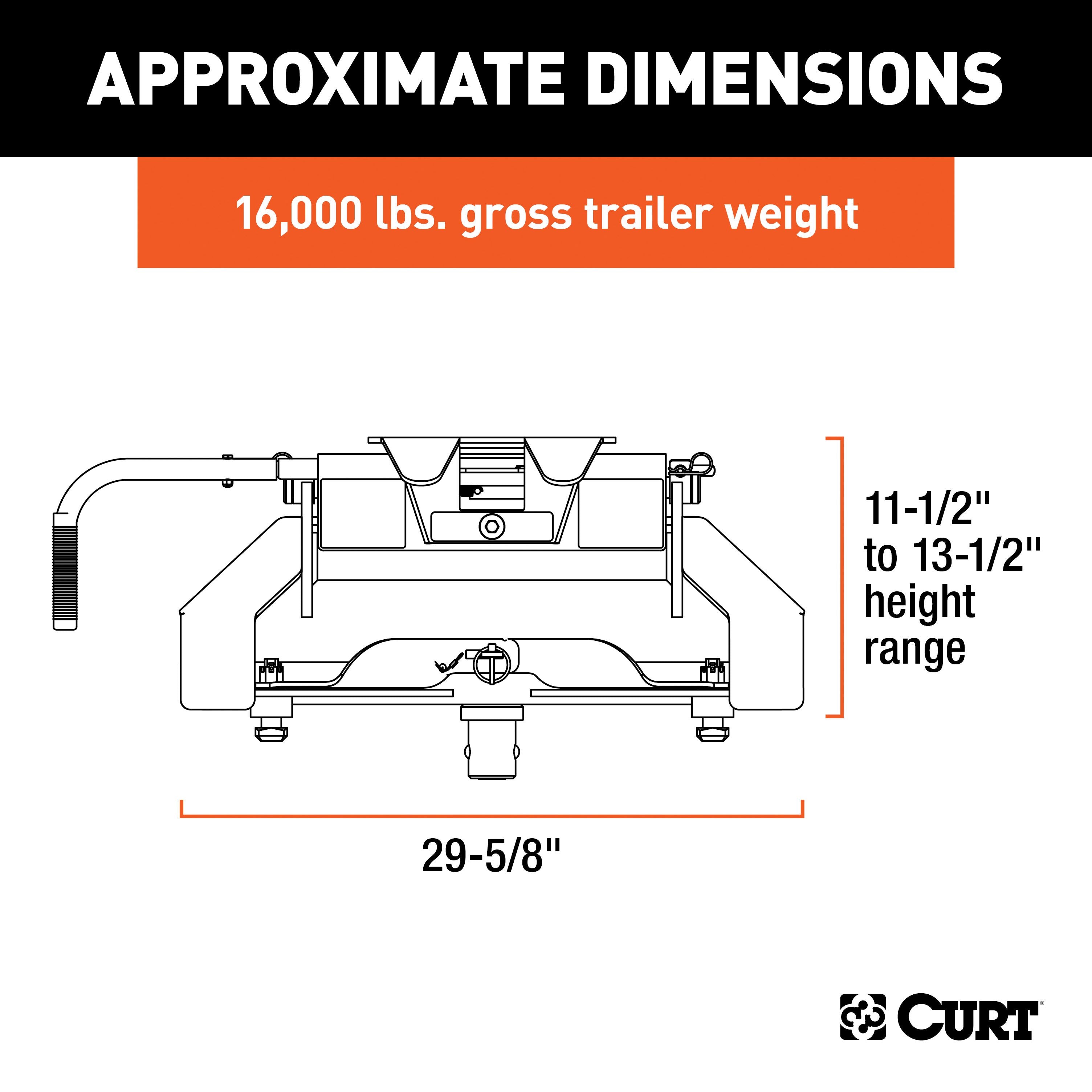 Puck 5th Wheel Legs,E16 5th Wheel Hitch Head