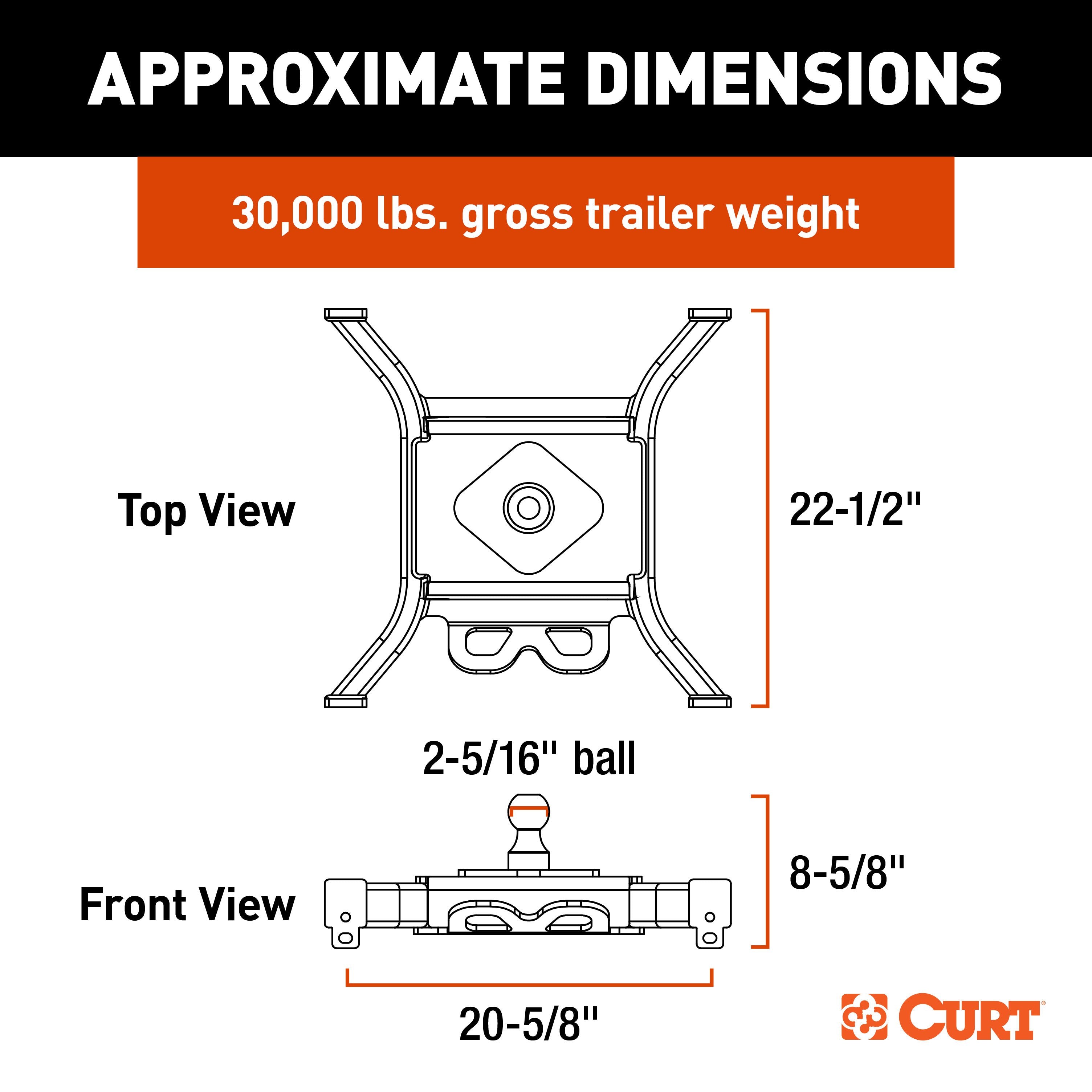Universal 5th Wheel Base Rails,Spyder Gooseneck Hitch