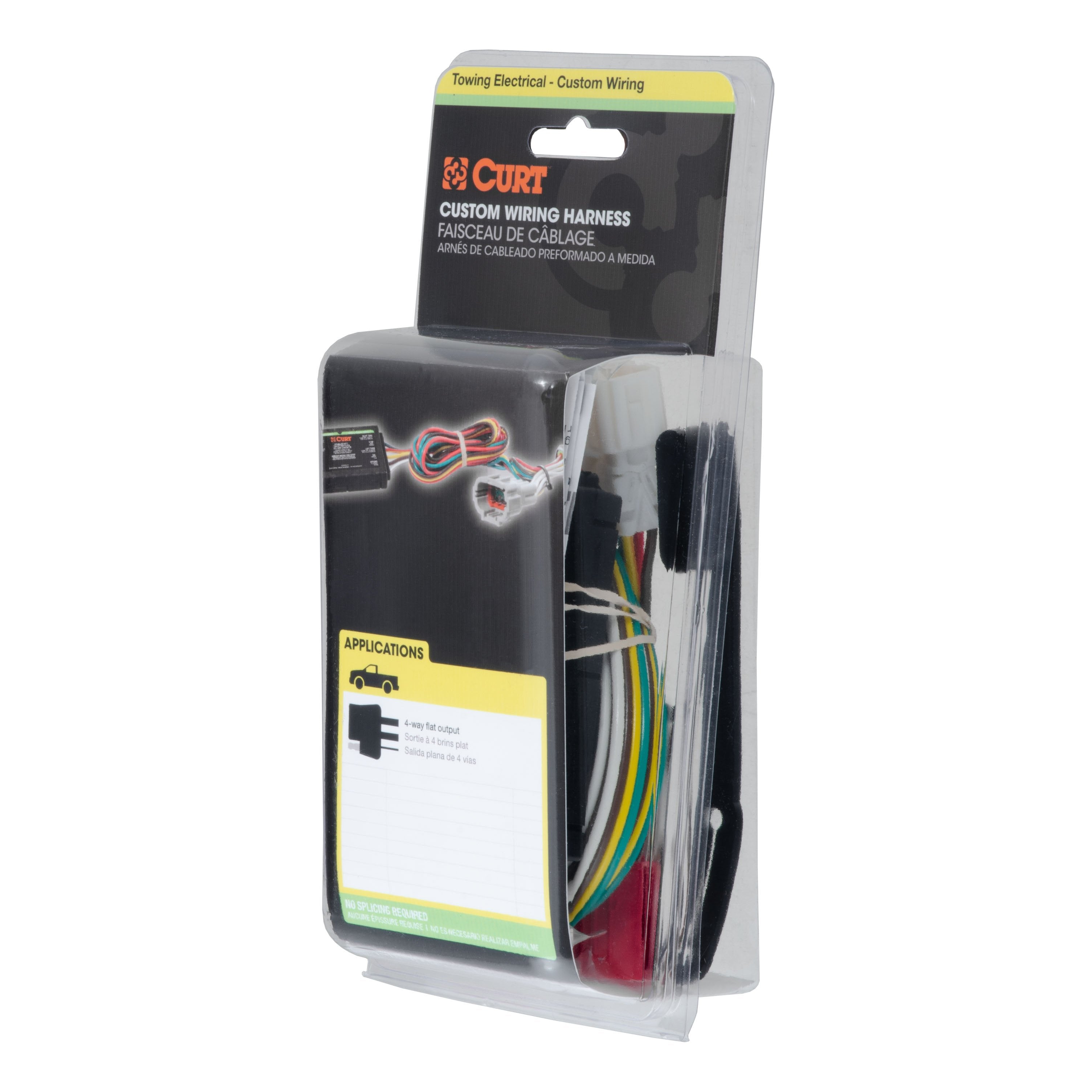 Trailer Wiring 4-Flat Plug Only