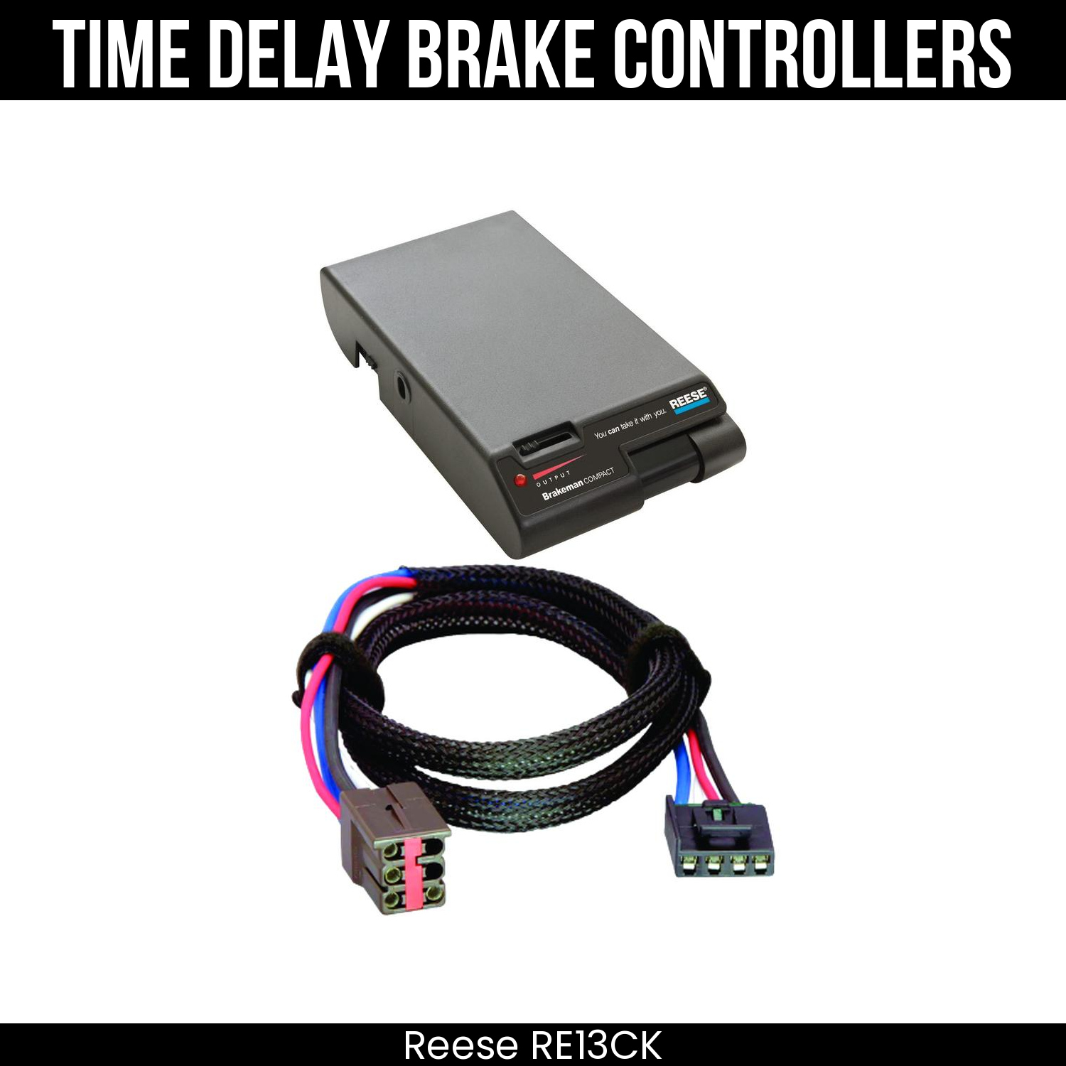 Reese Brakeman Brake Control , Plug Adapter