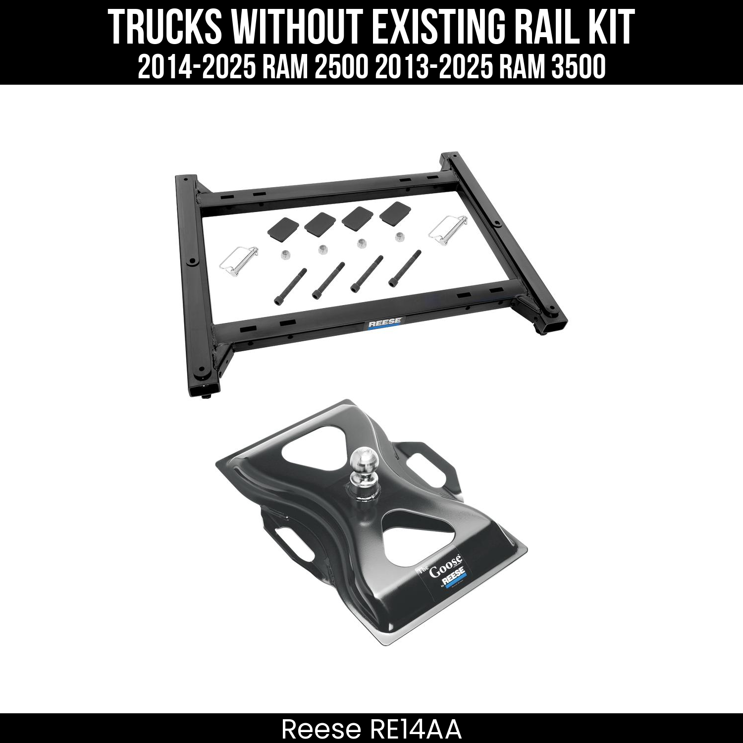 Rail Kit Adapter,The Goose 5th Wheel Gooseneck Hitch