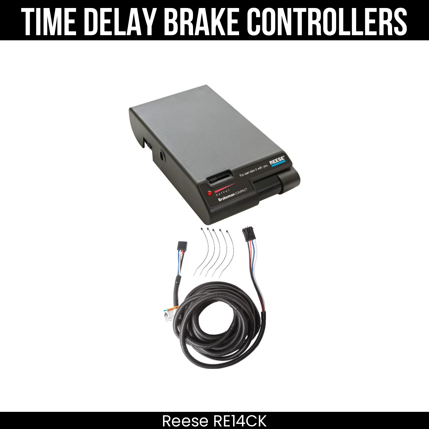 Reese Brakeman Brake Control , Plug Adapter