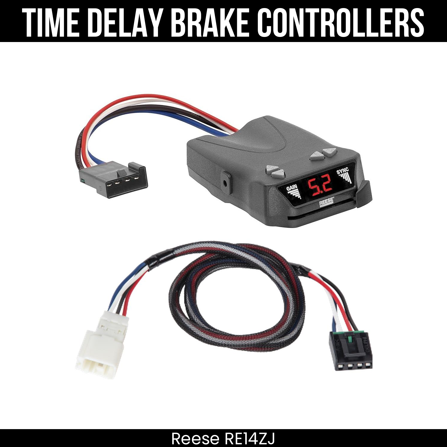 Reese Brakeman IV Brake Control , Plug Adapter