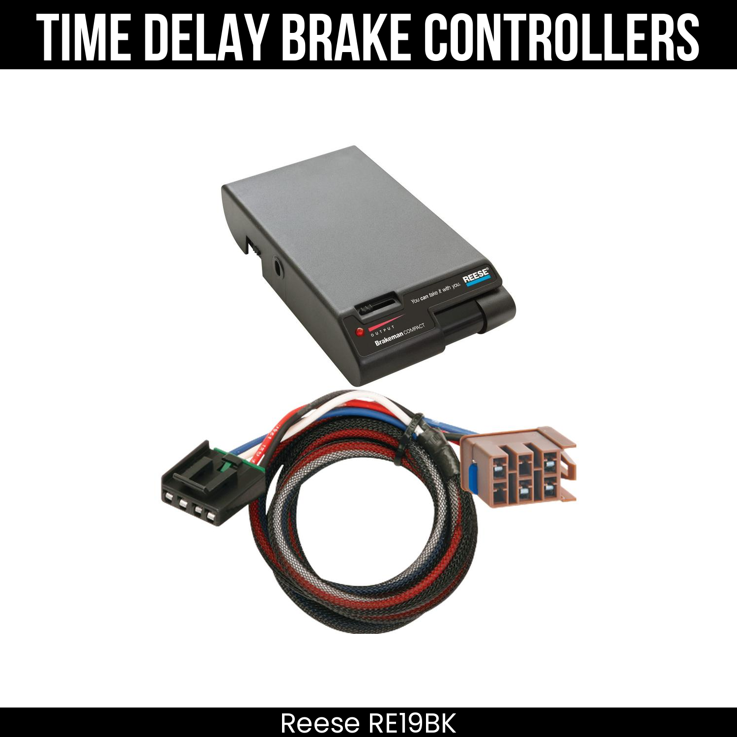 Reese Brakeman Brake Control , Plug Adapter