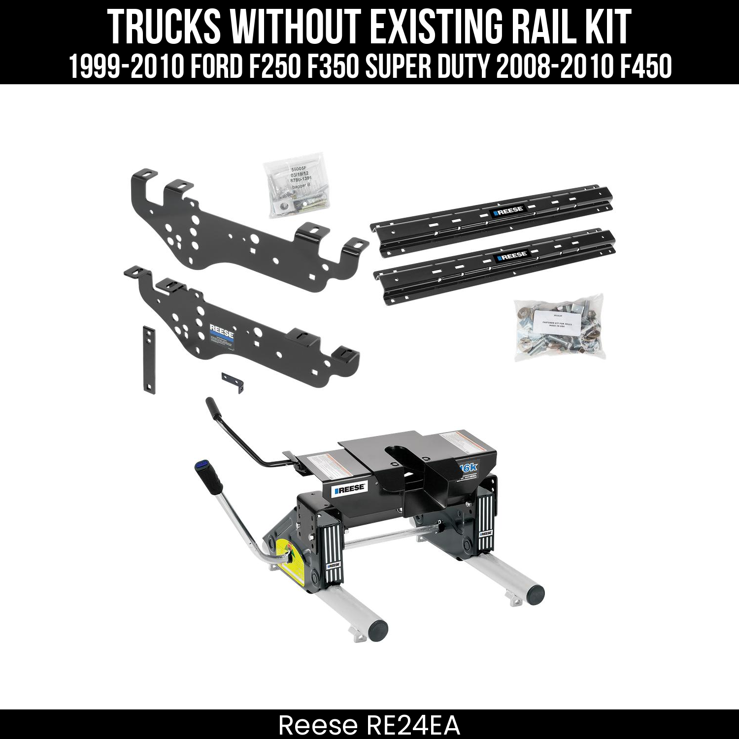 5th Wheel Hitch Custom Bracket,5th Wheel Hitch Rails Only,Replacement 5th Wheel Head,5th Wheel Round Tube Slider