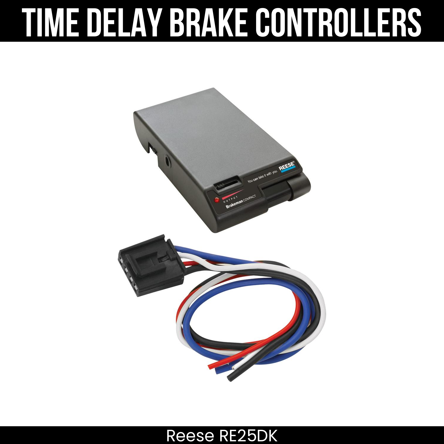 Reese Brakeman Brake Control , Plug Adapter