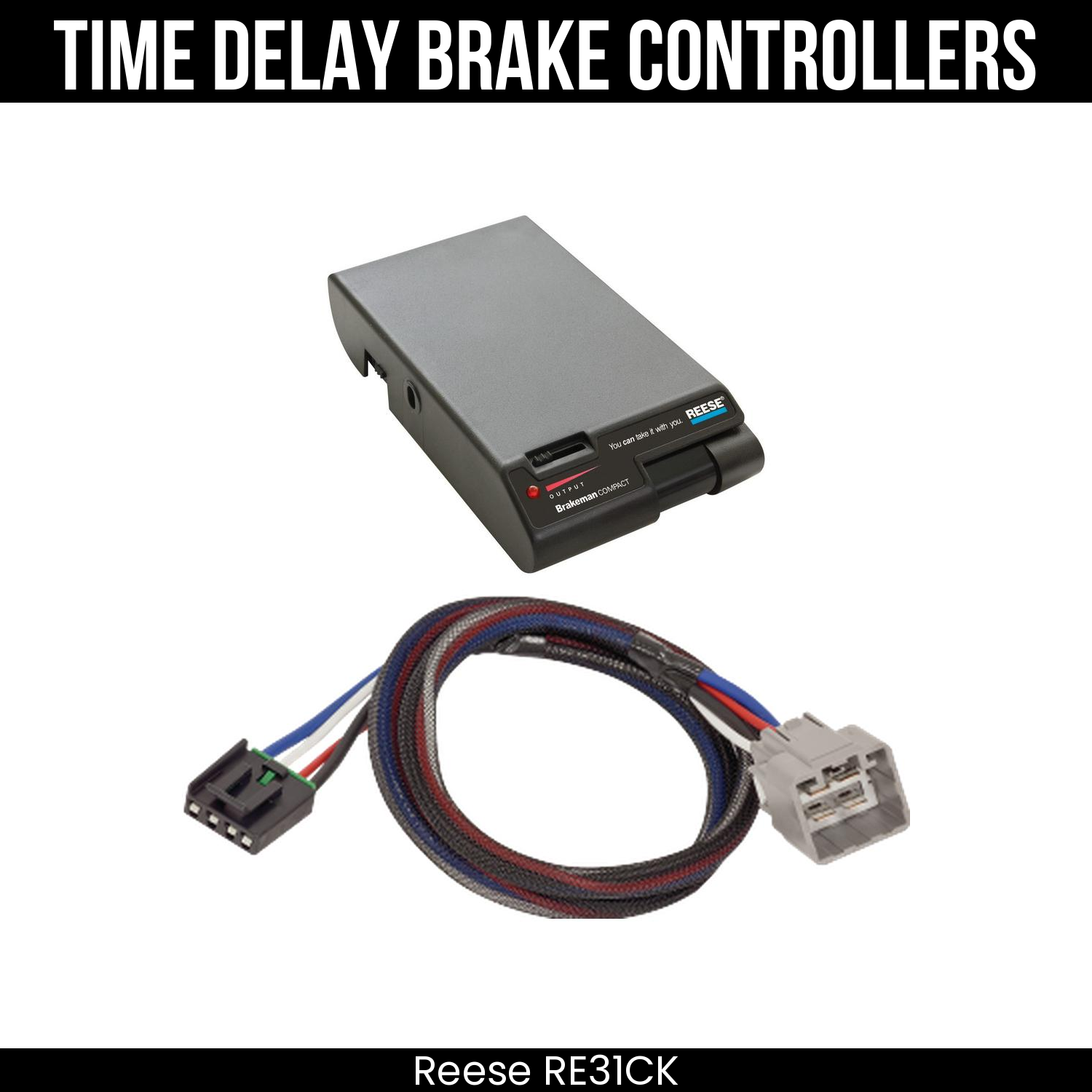 Reese Brakeman Brake Control , Plug Adapter