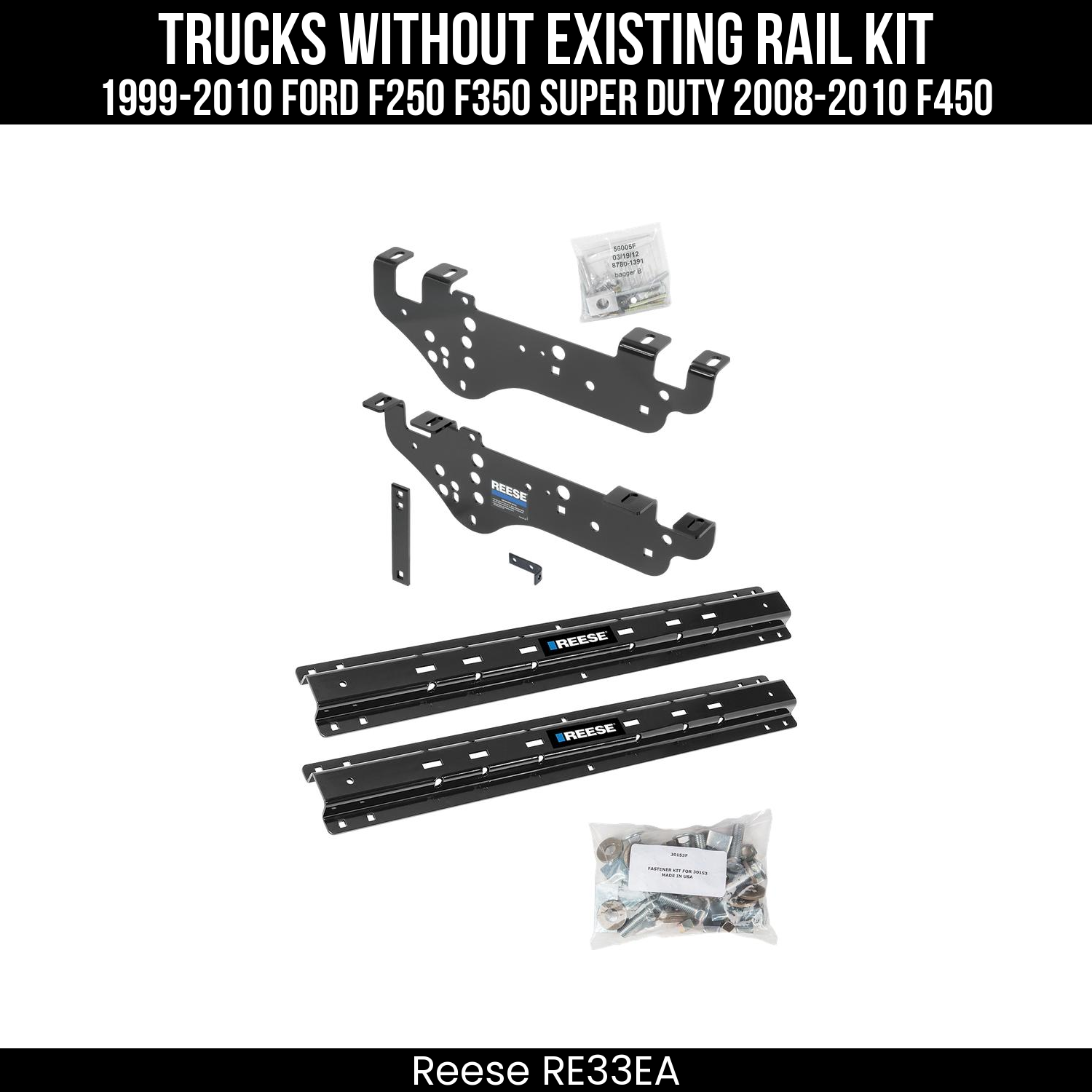 5th Wheel Hitch Custom Bracket,5th Wheel Hitch Rails Only