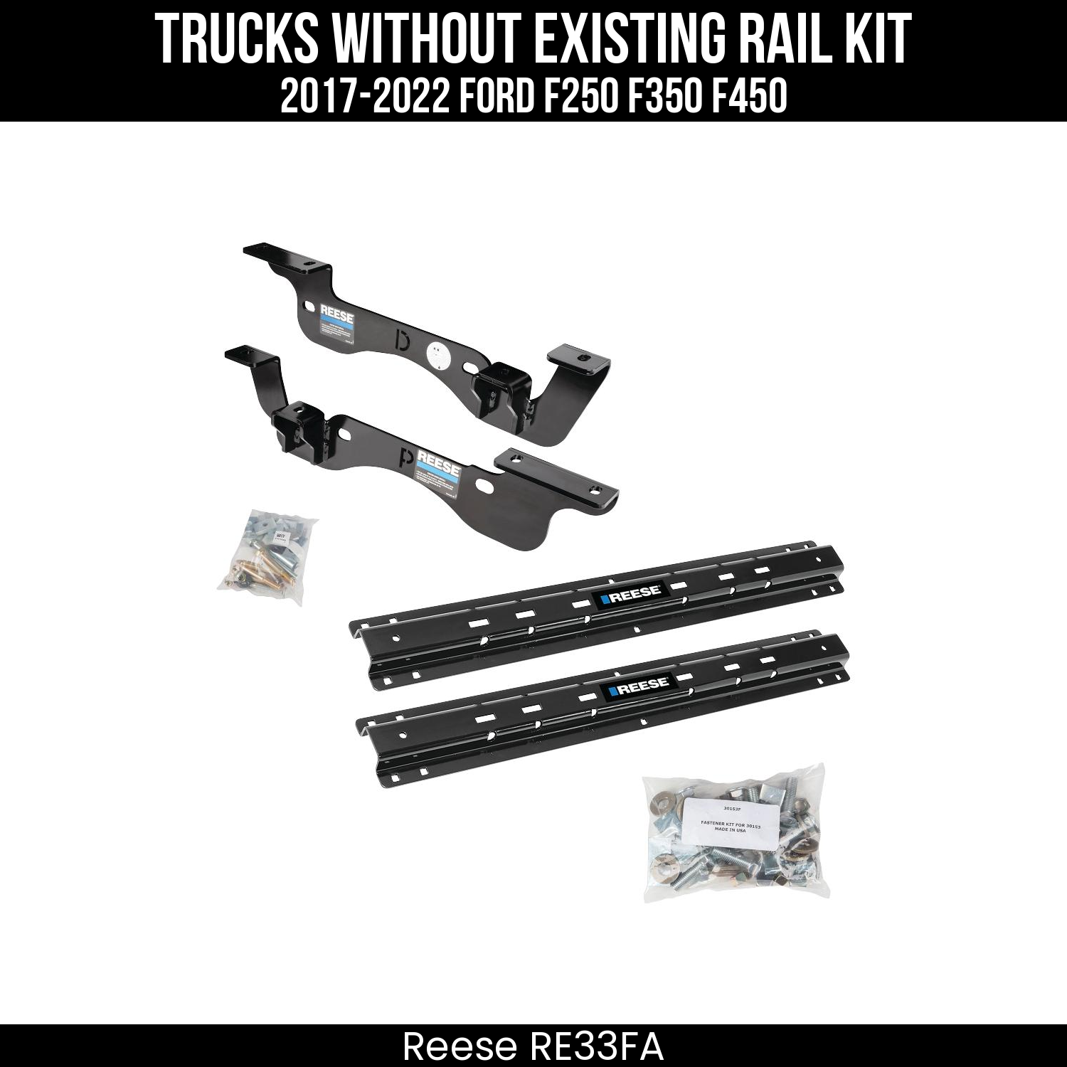 5th Wheel Hitch Rails Only,5th Wheel Hitch Custom Bracket