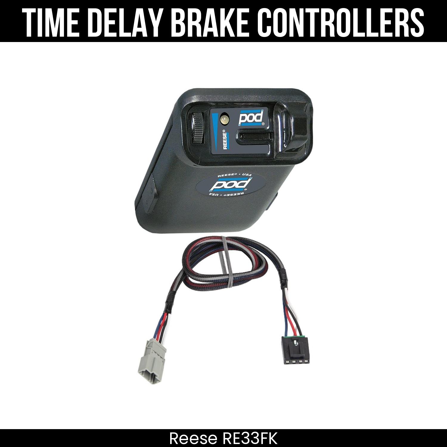 Reese POD Brake Control , Plug Adapter