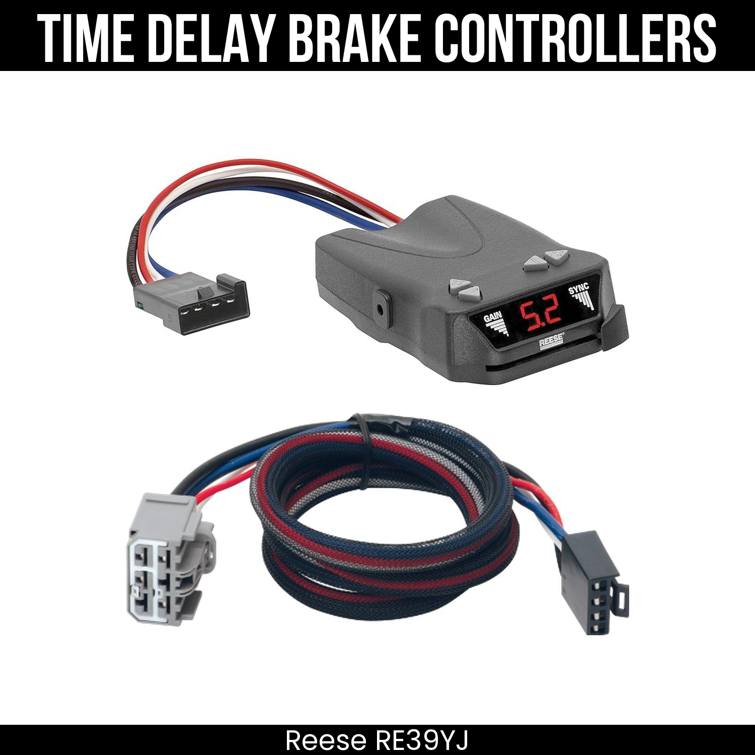 Reese Brakeman IV Brake Control , Plug Adapter