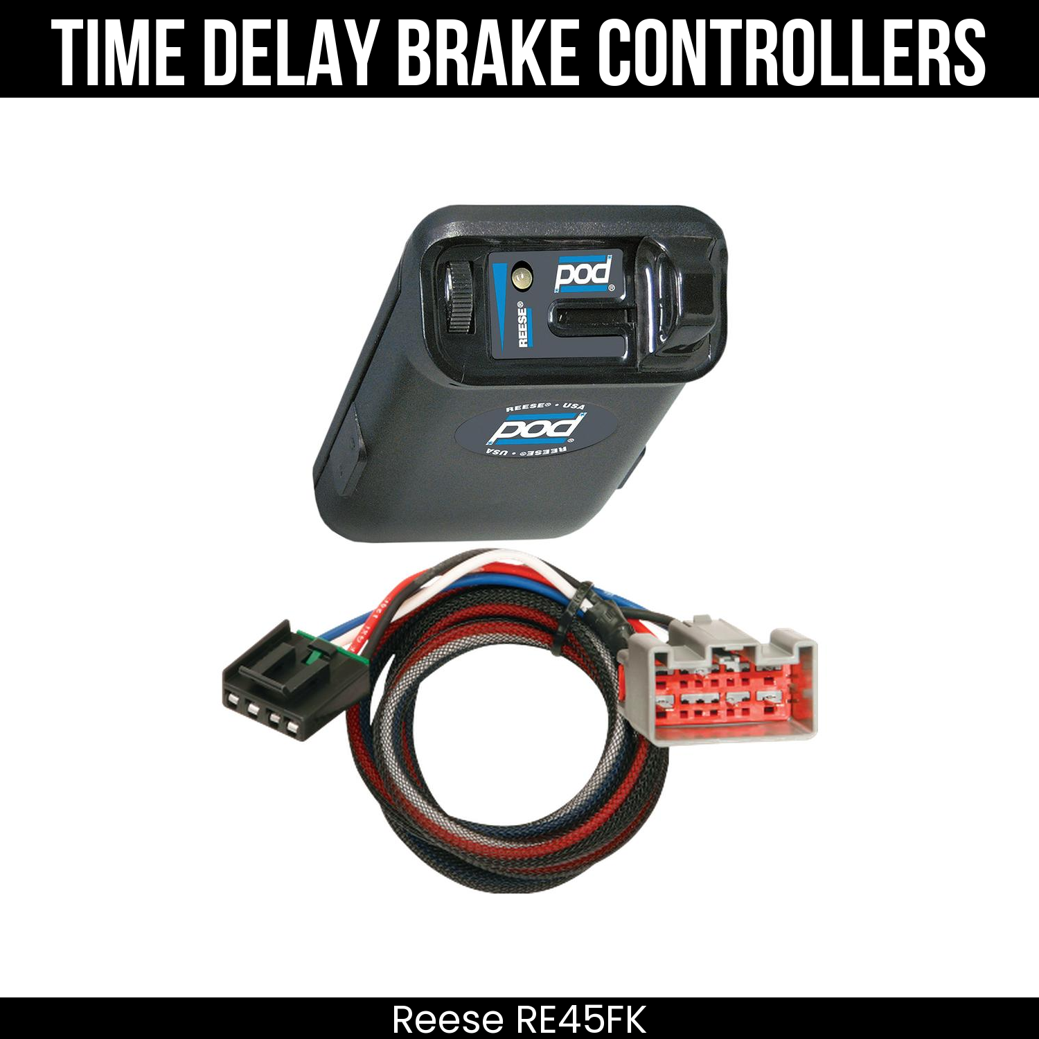 Reese POD Brake Control , Plug Adapter