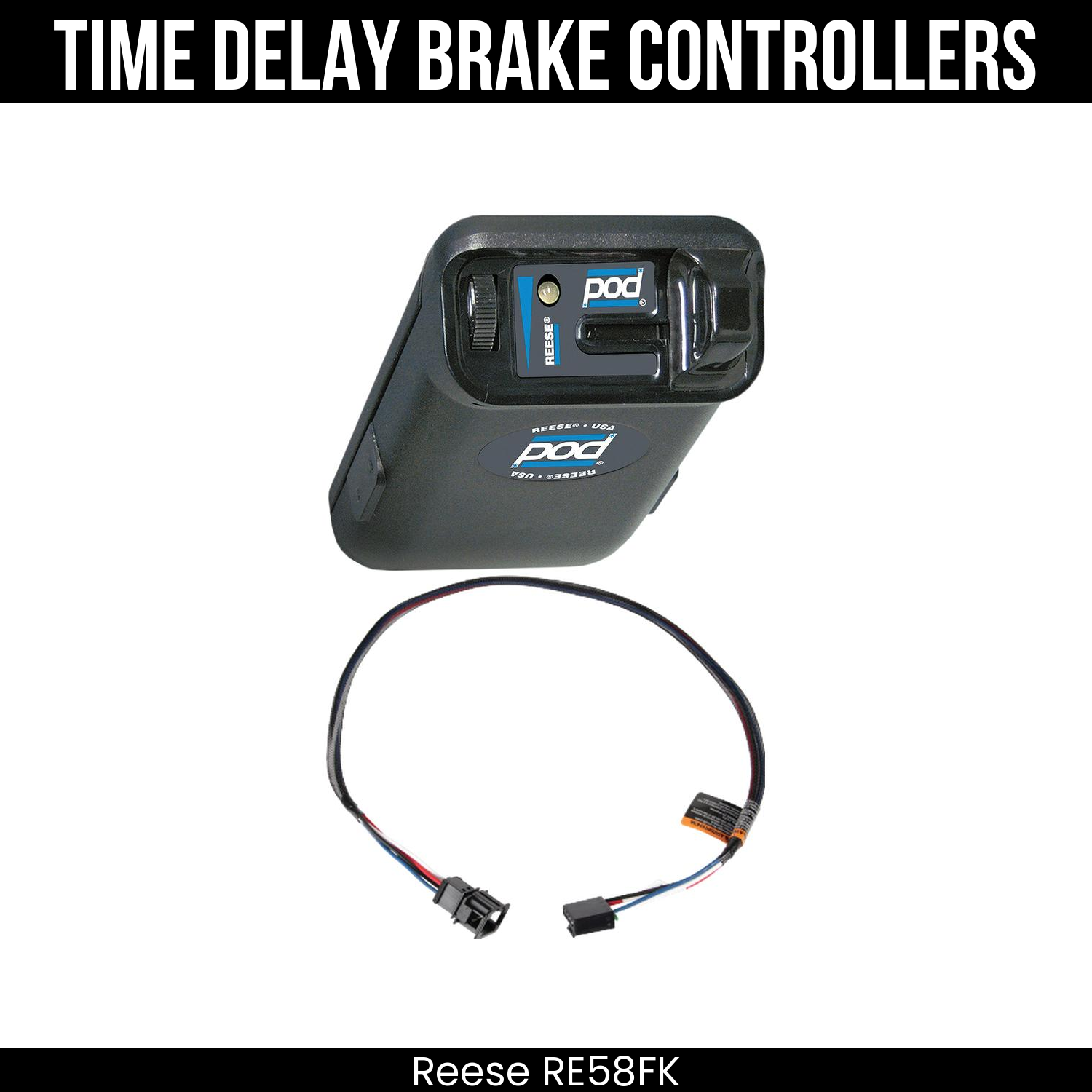 Reese POD Brake Control , Plug Adapter