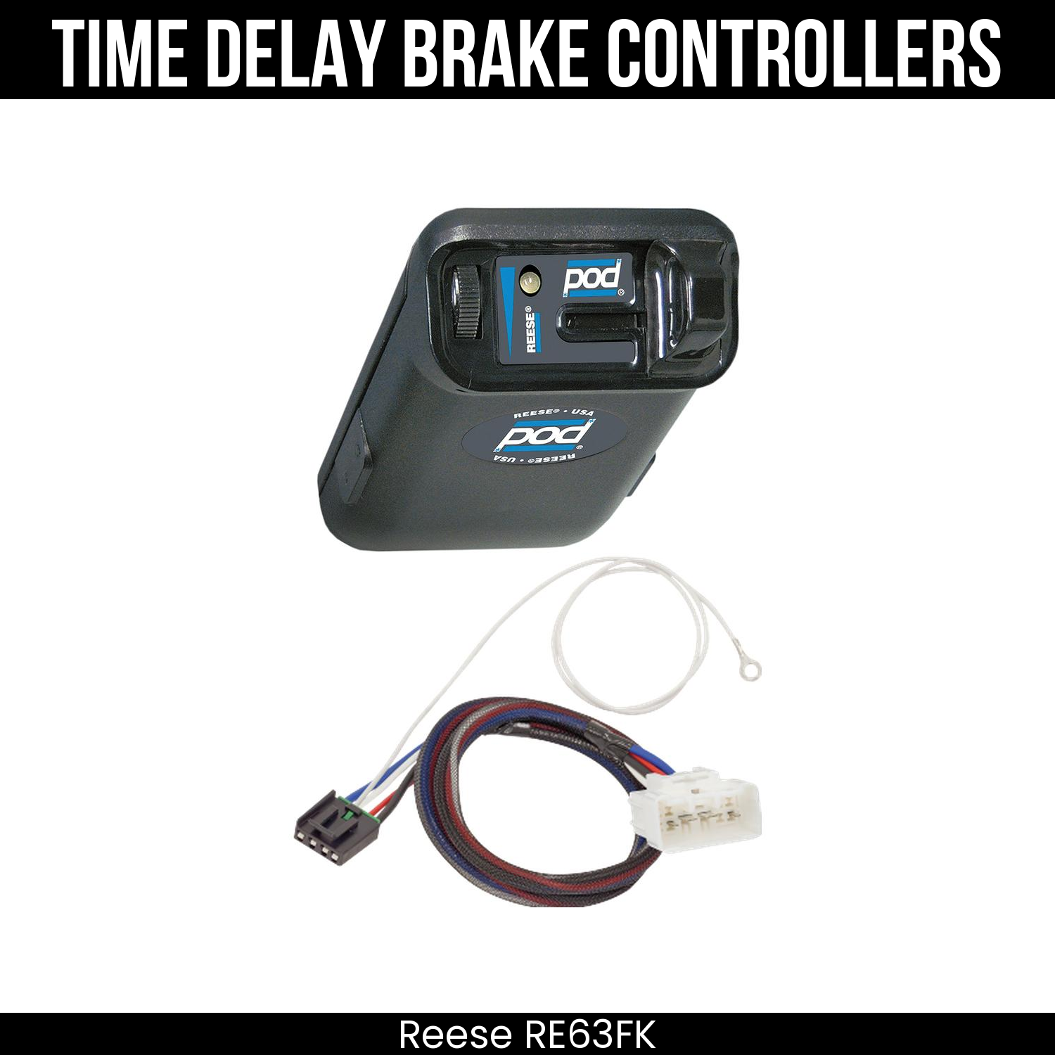 Reese POD Brake Control , Plug Adapter