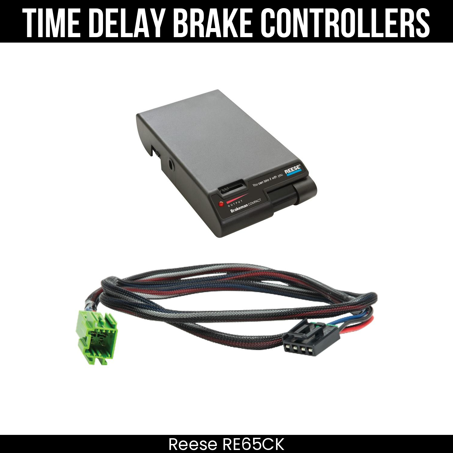 Reese Brakeman Brake Control , Plug Adapter
