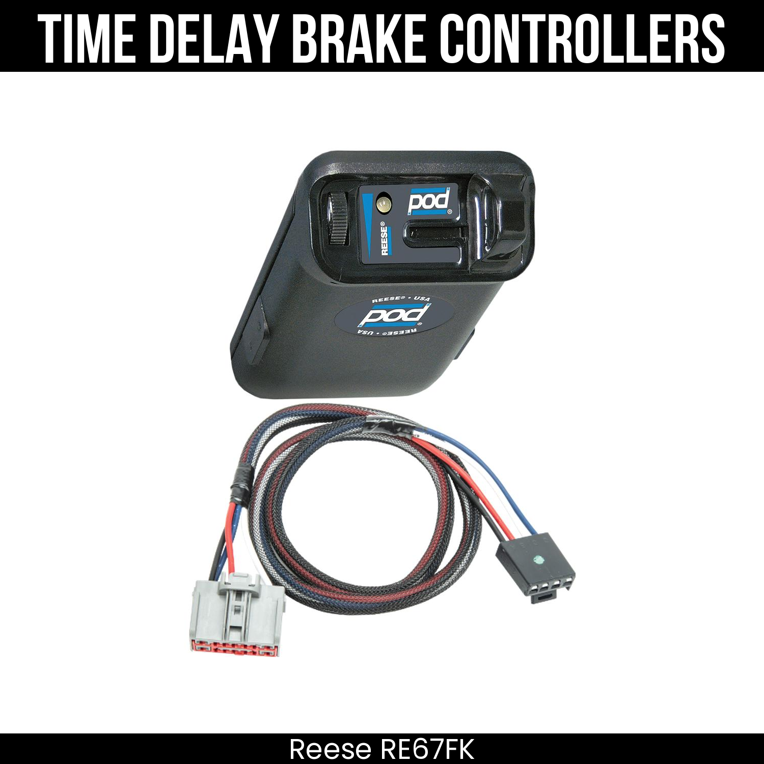 Reese POD Brake Control , Plug Adapter