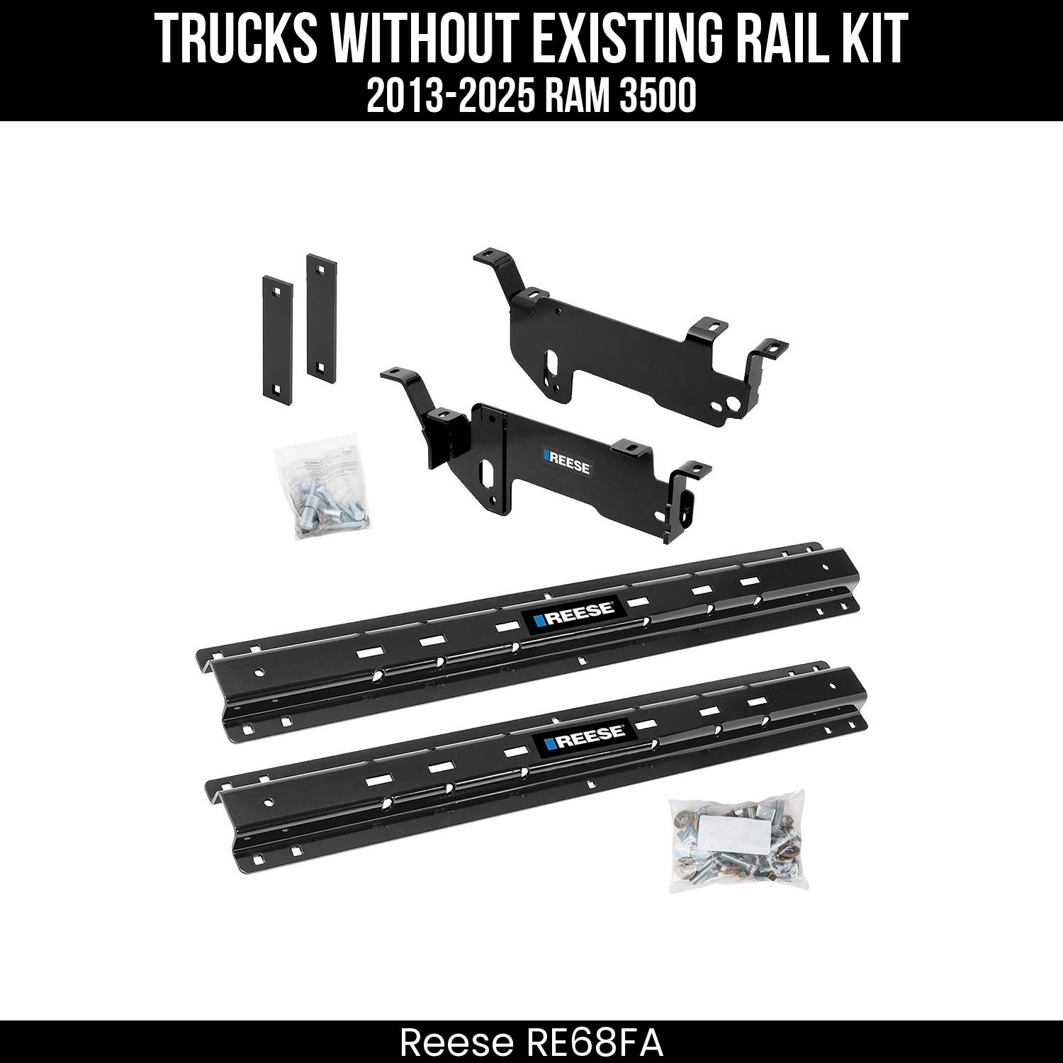 5th Wheel Hitch Rails Only,5th Wheel Hitch Custom Bracket