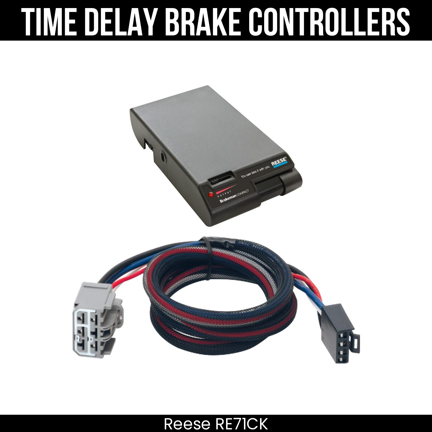 Reese Brakeman Brake Control , Plug Adapter