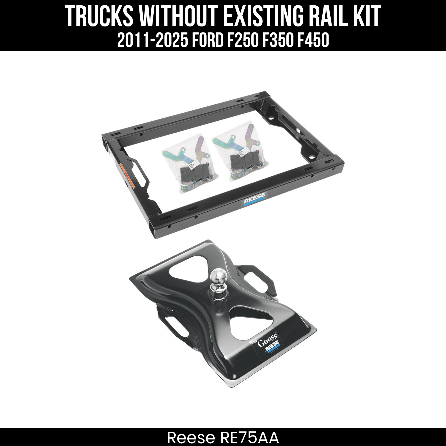 Rail Kit Adapter,The Goose 5th Wheel Gooseneck Hitch